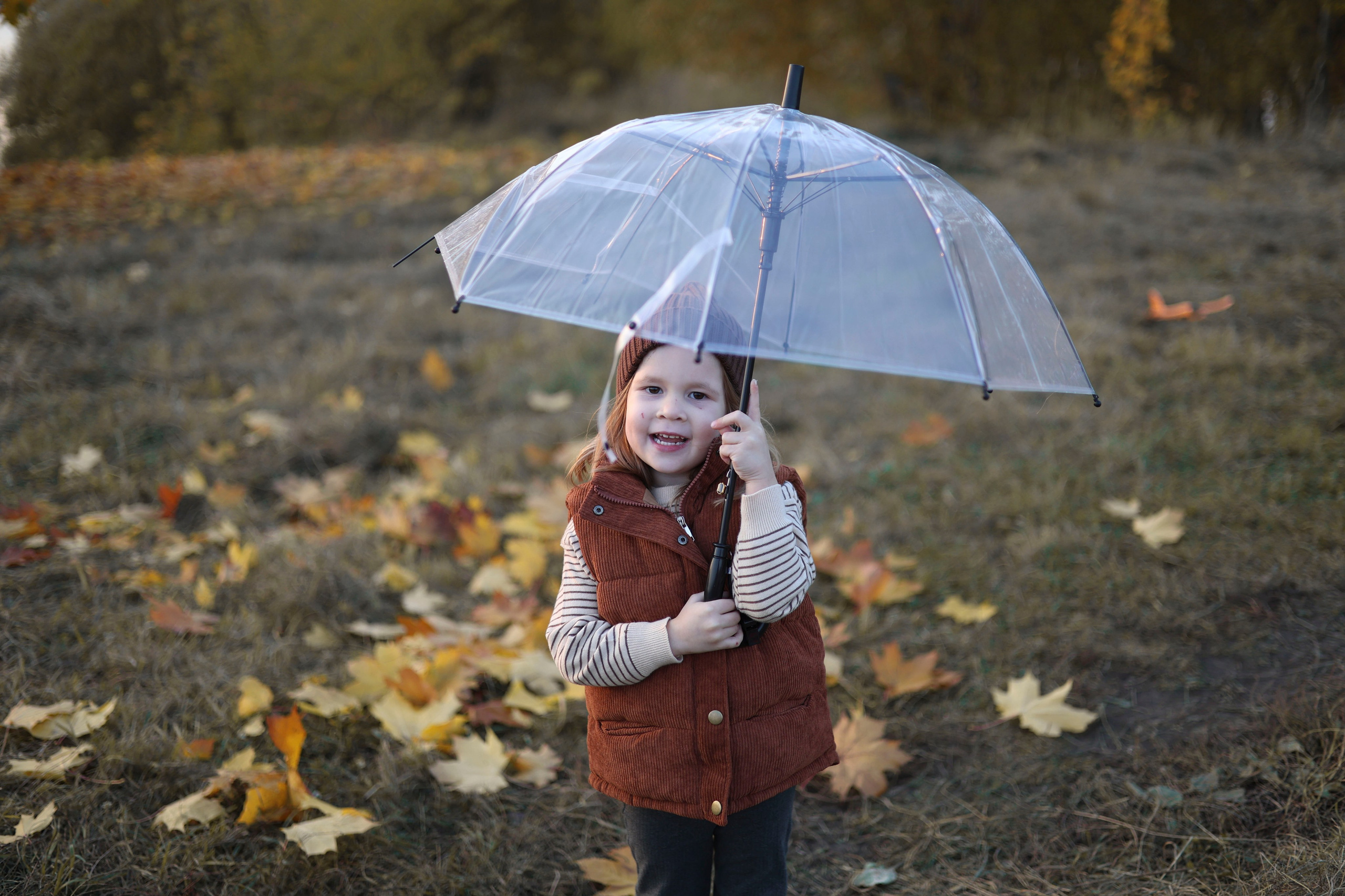 Осенняя прогулка папы с дочками. Семейный и детский фотограф в Москве Анастасия Мурга