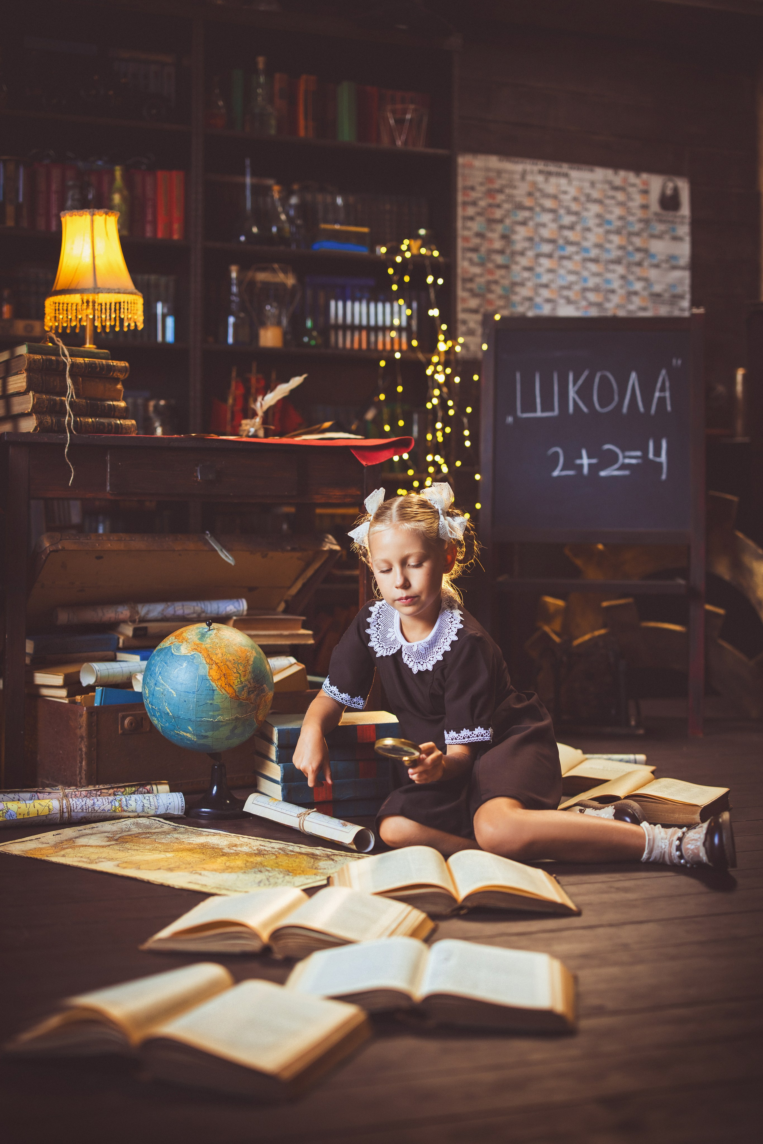 Школьная фотосессия, город Краснодар. Семейный и детский фотограф в Краснодаре Анна Трашкова