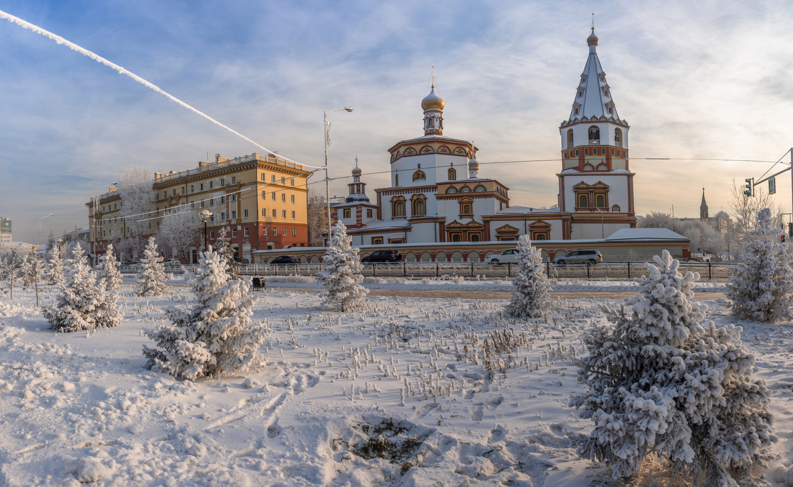 Зимний Иркутск. Фотограф Лара Кучина