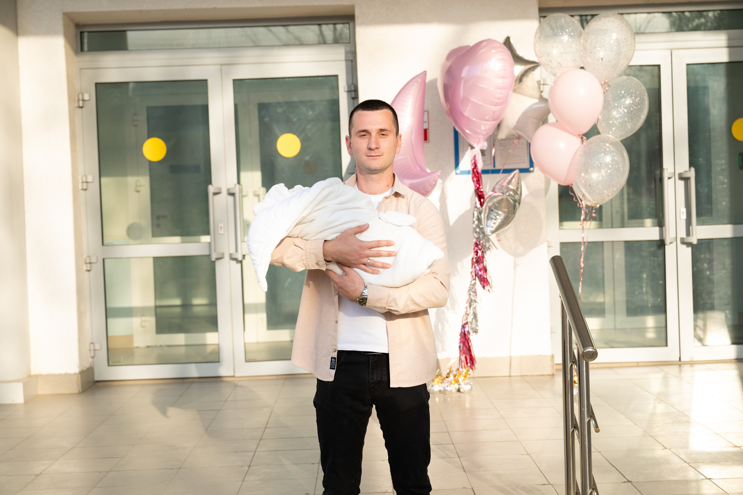 Выписка из роддома. Студийный и свадебный фотограф и видеограф в Севастополе — Юлия Макаренко