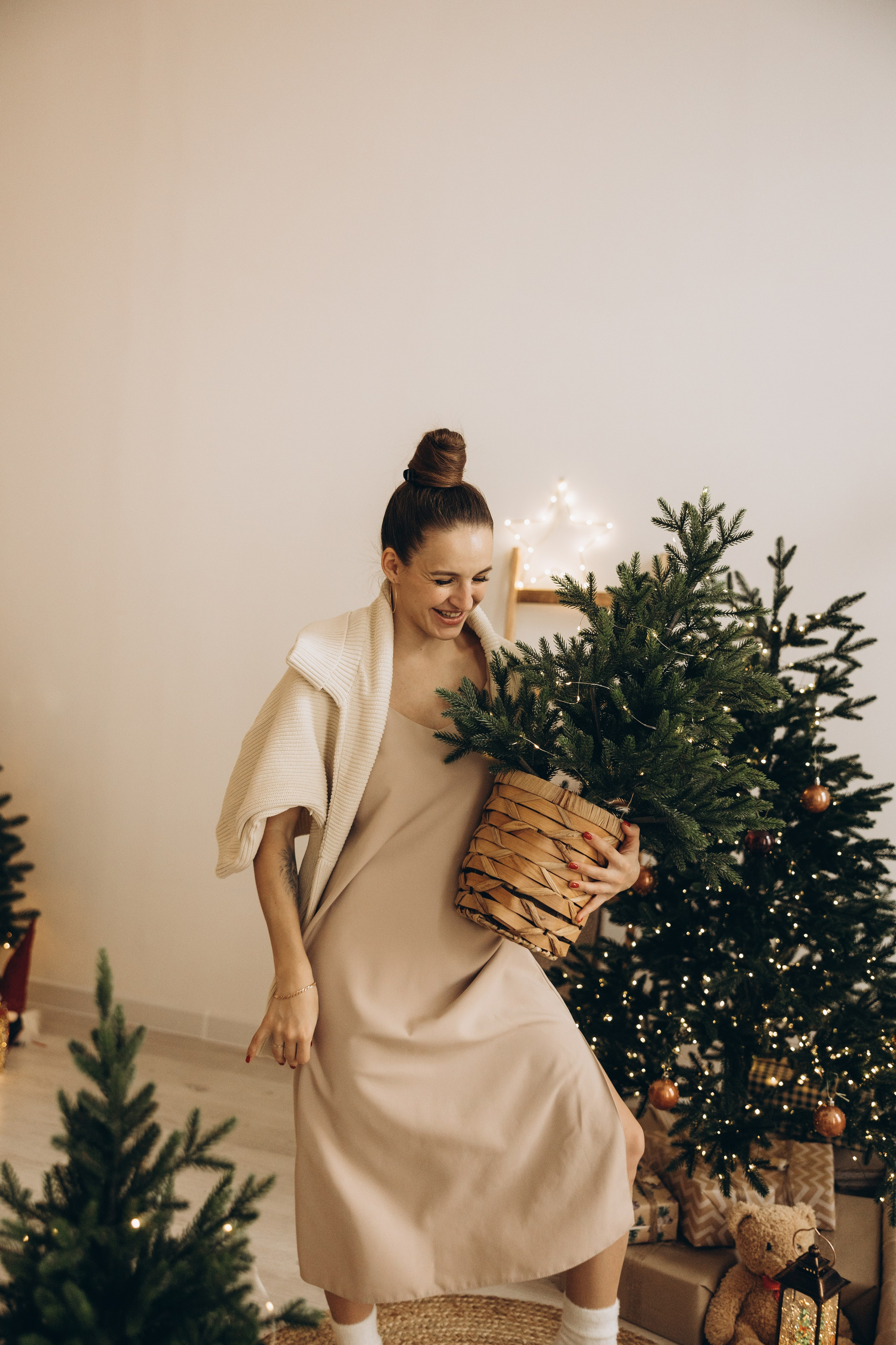 Ольга и Мирослава НГ. Семейный фотограф в Москве Виктория Ястребинская