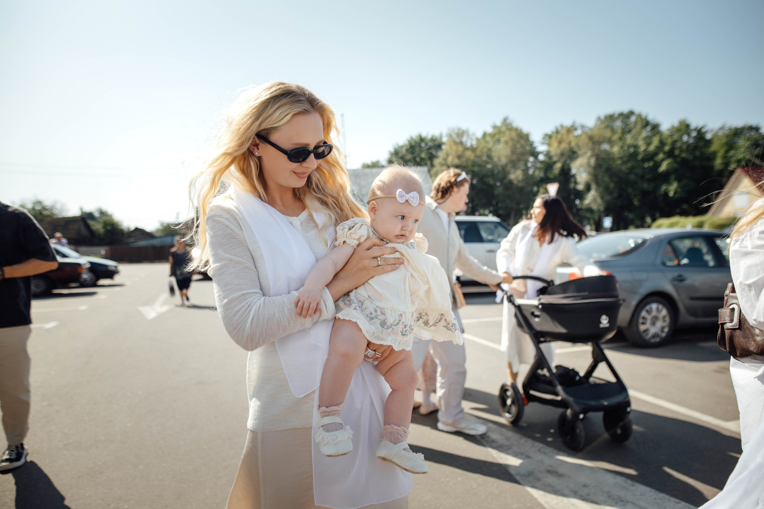 Крещение Мишель, гп. Ивенец, храм Ефросинии Полоцкой, август 2025