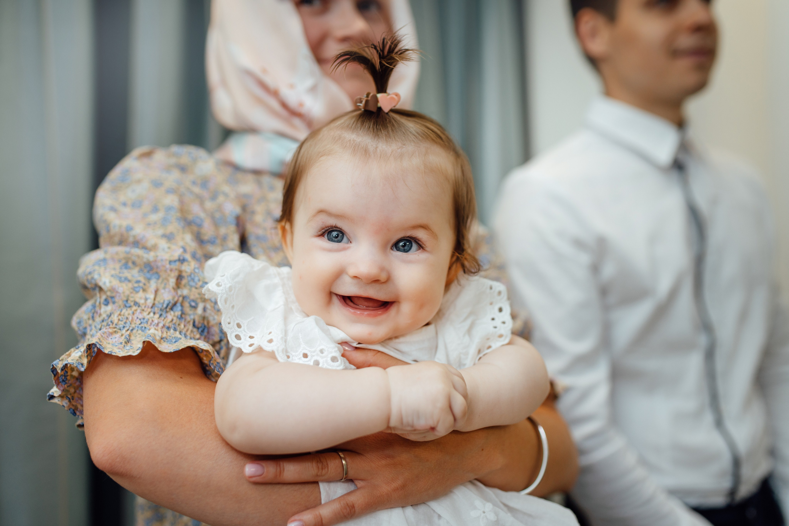 Крещение Аделины, храм Святой Троицы, июль 2024