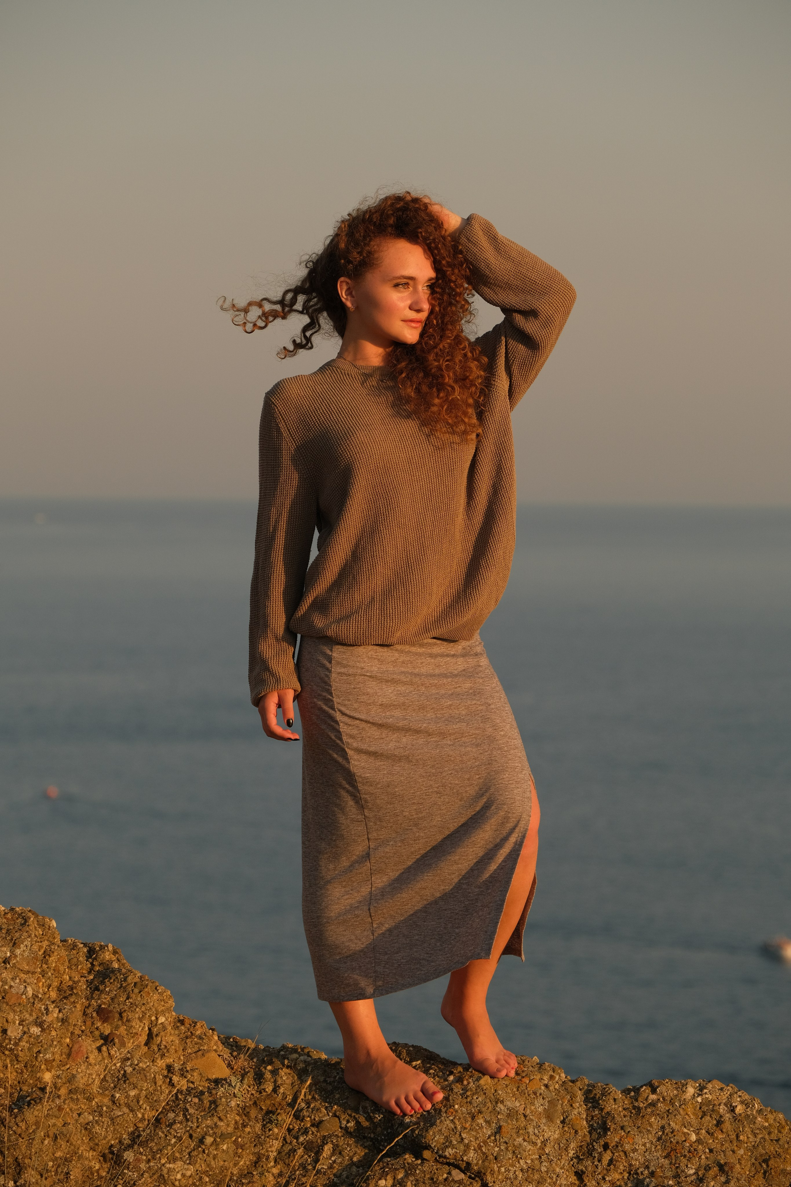 Портретная фотосессия Киры в Балаклаве, Крепость Чембало. Профессиональная фотосъемка в Крыму. Натуральные эмоции и живые кадры. Забронируйте дату прямо сейчас!