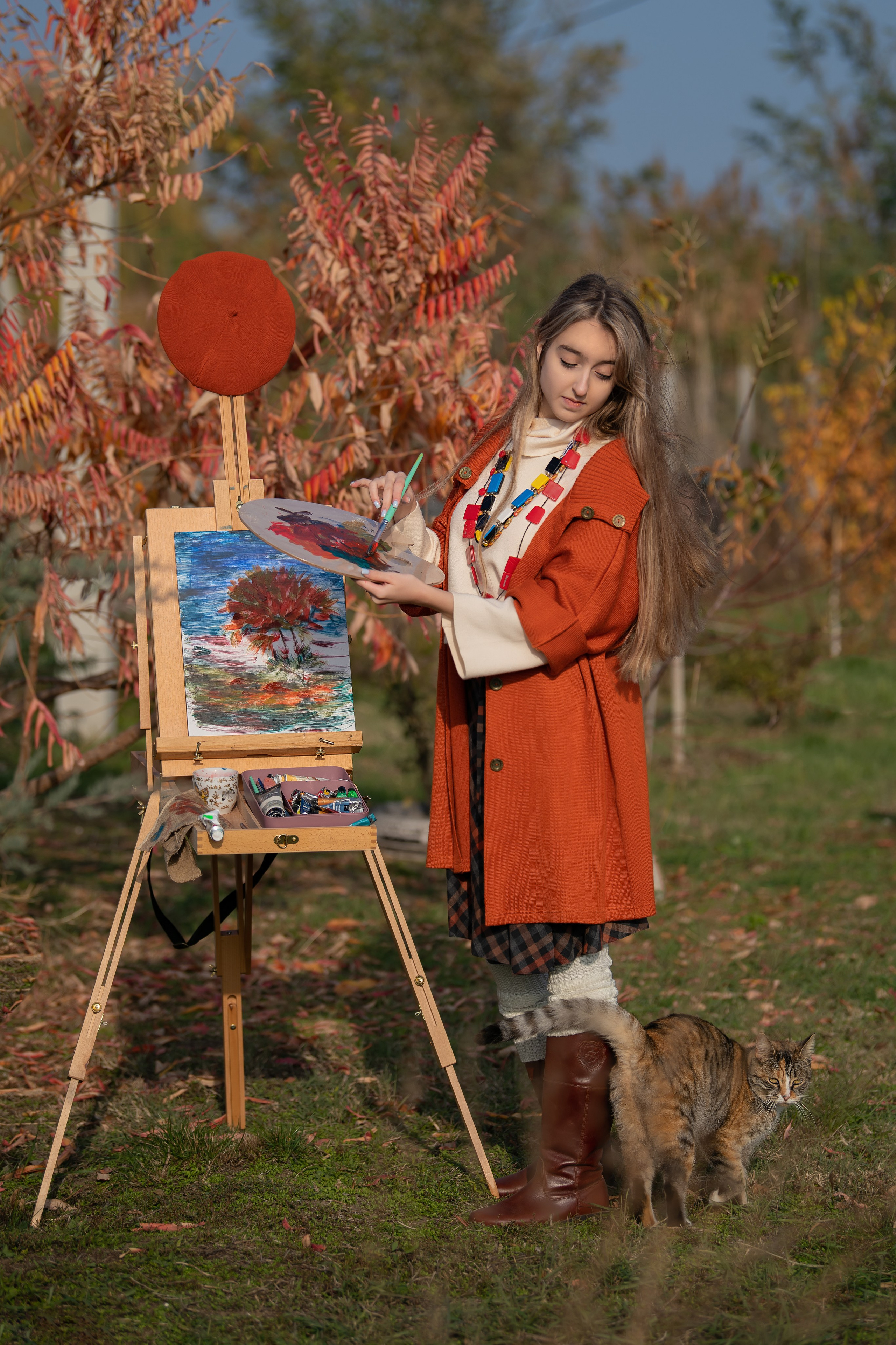 Ты рисуешь, а я рисую тебя и оба мы художники. Главная