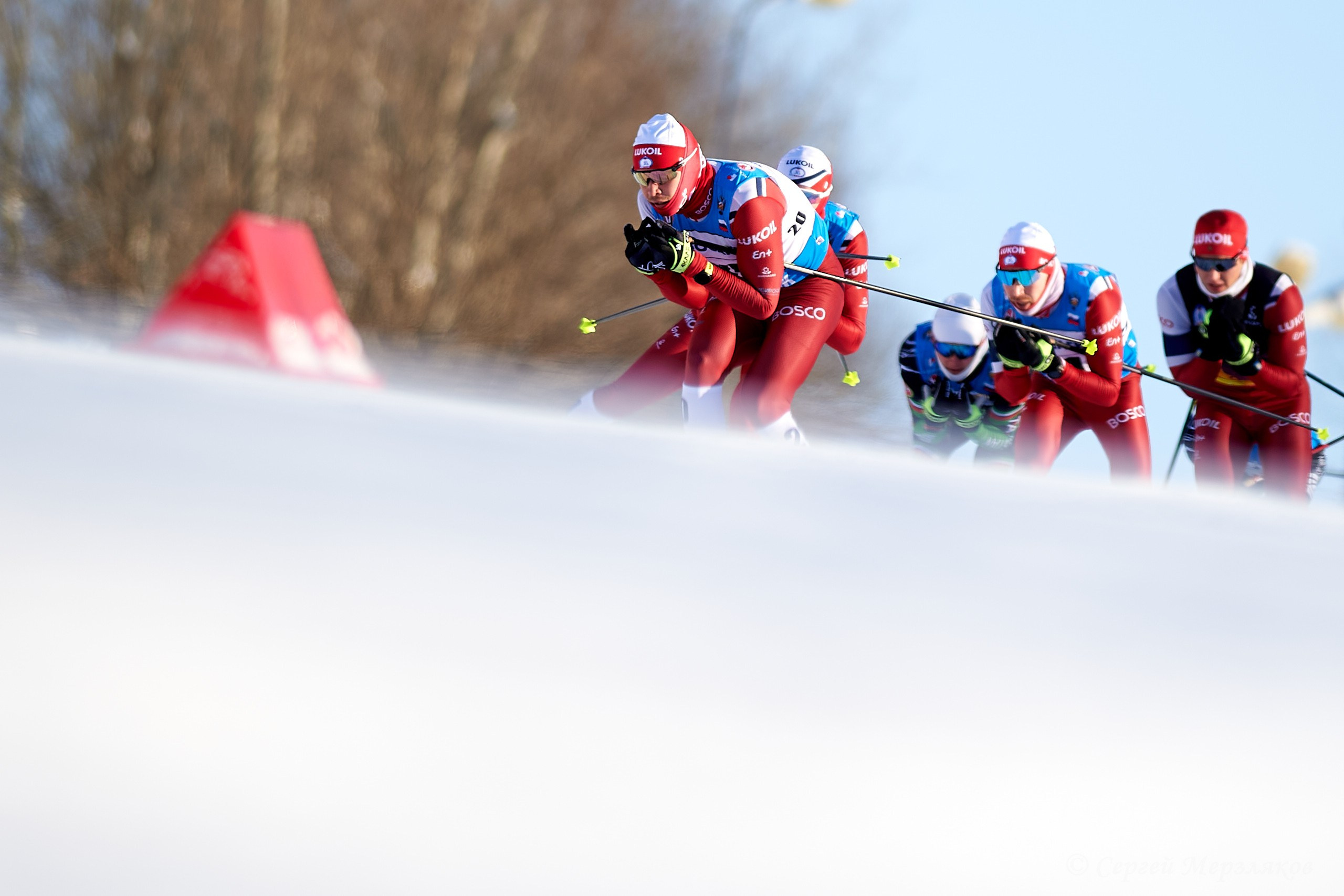 VI этап ФосАгро Кубка России по лыжным гонкам. Спринт. Ижевск 25.01.2025. Спортивный репортажный фотограф в Ижевске Сергей Мерзляков