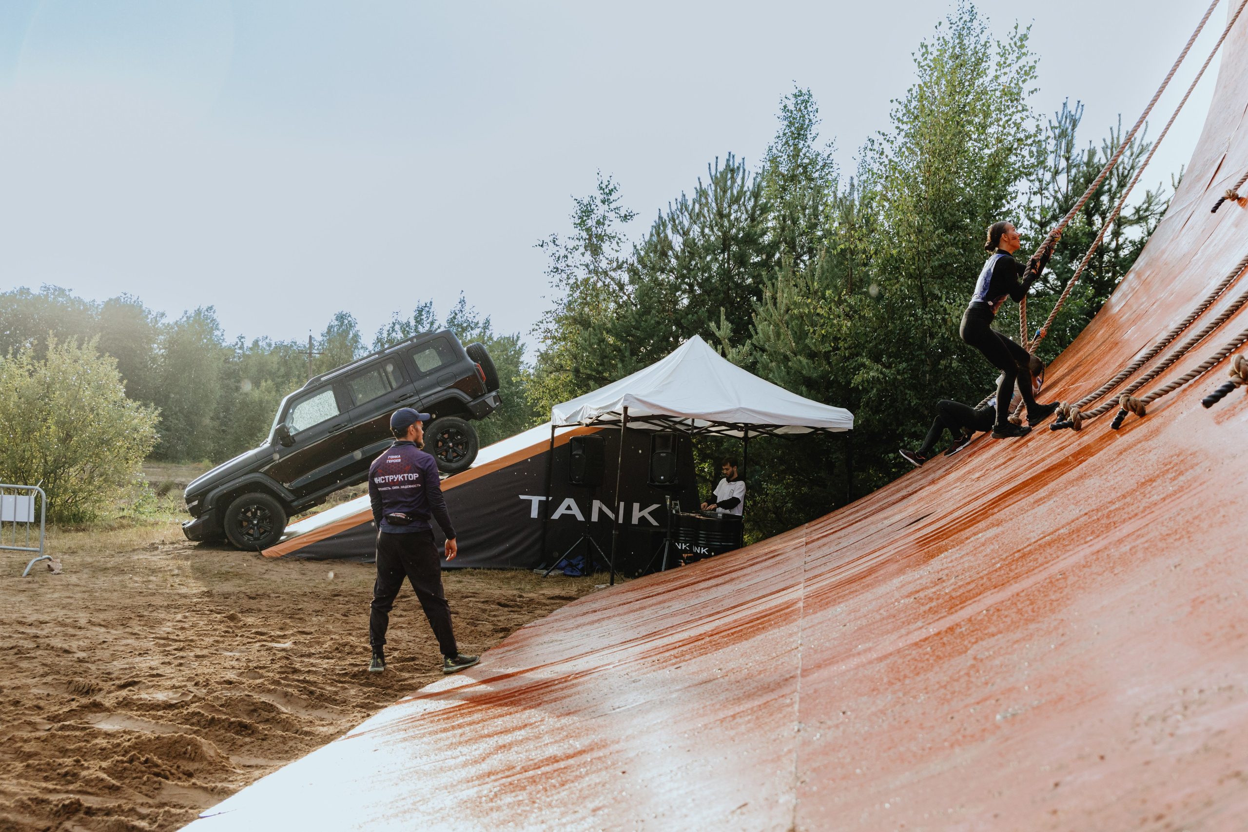 TANK на «Гонке Героев». Фотограф в Москве и Санкт-Петербурге Дарина