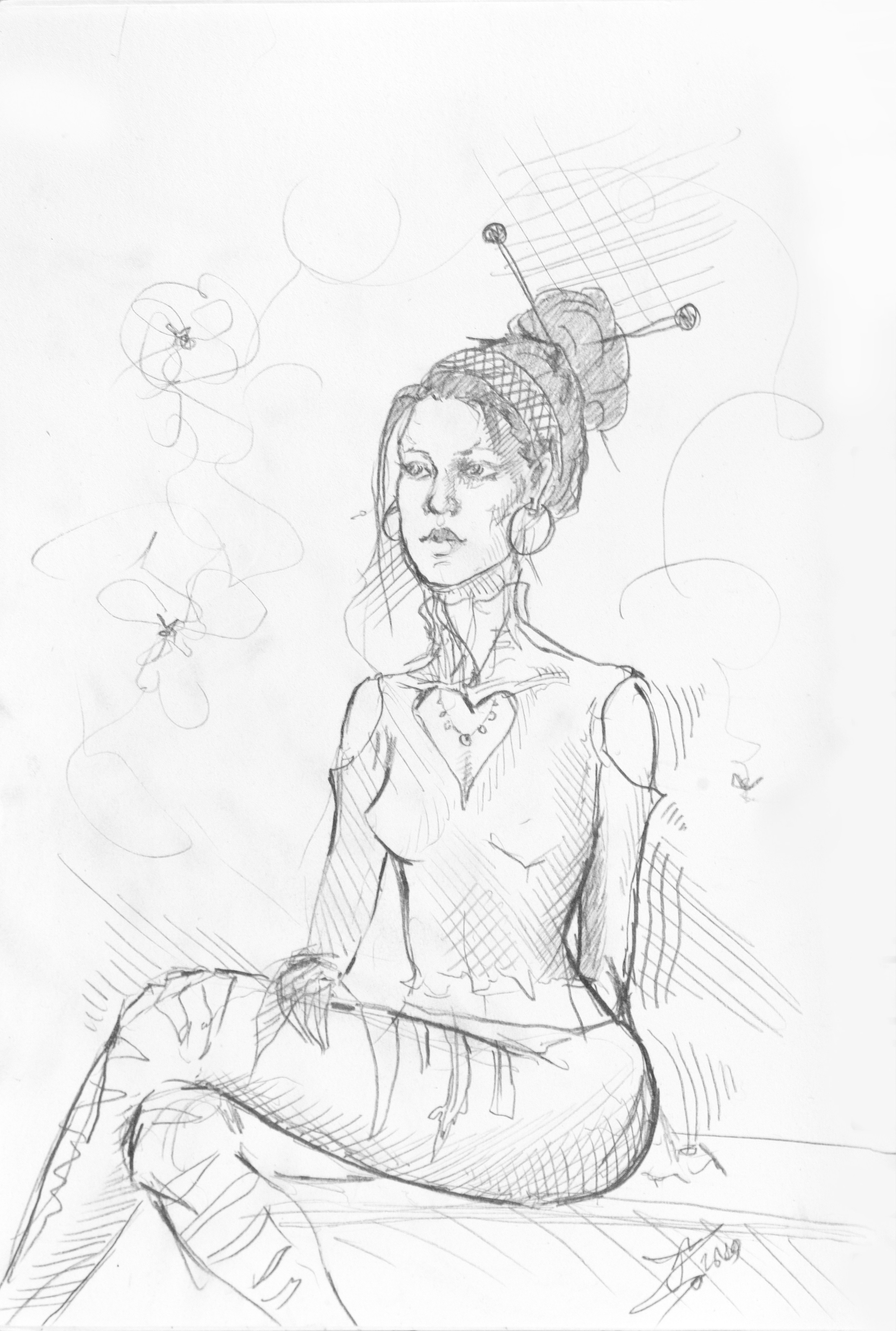 Графика. Художница Маргарита Гусак