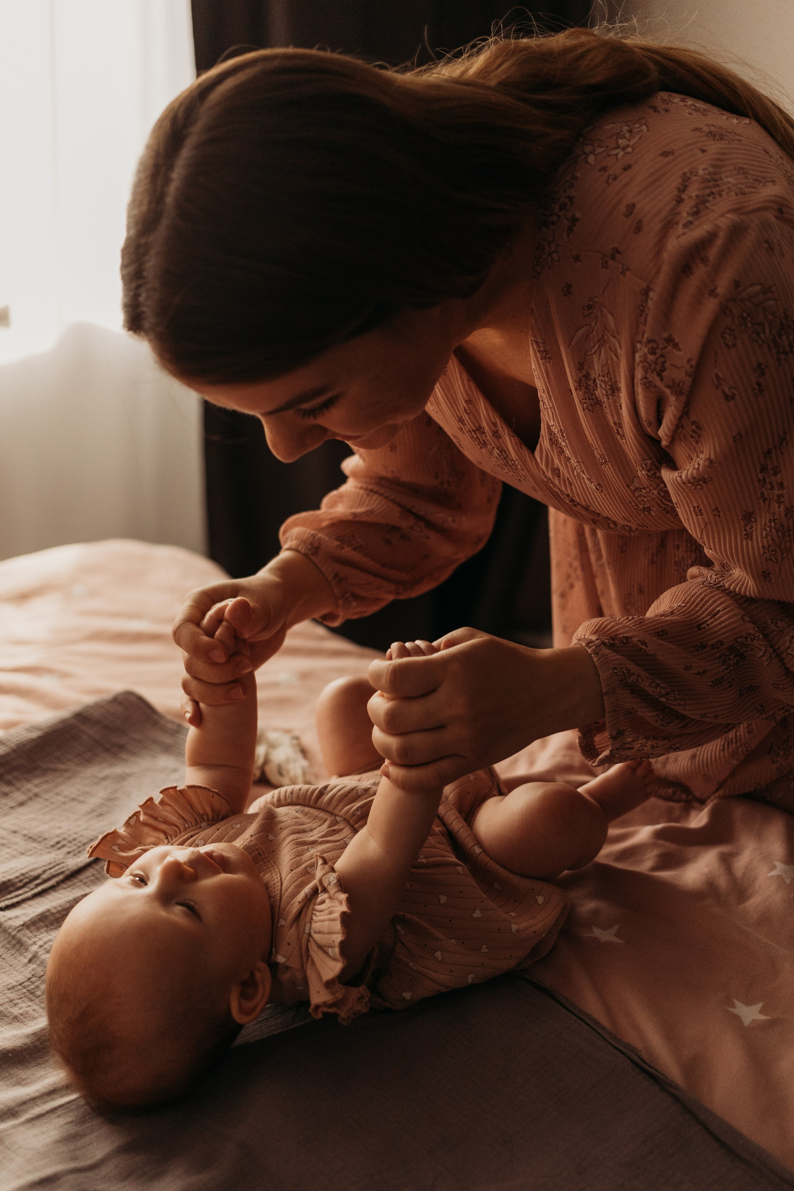 Домашняя съемка — Антонине 4 месяца. Фотограф Алена Свинаренко