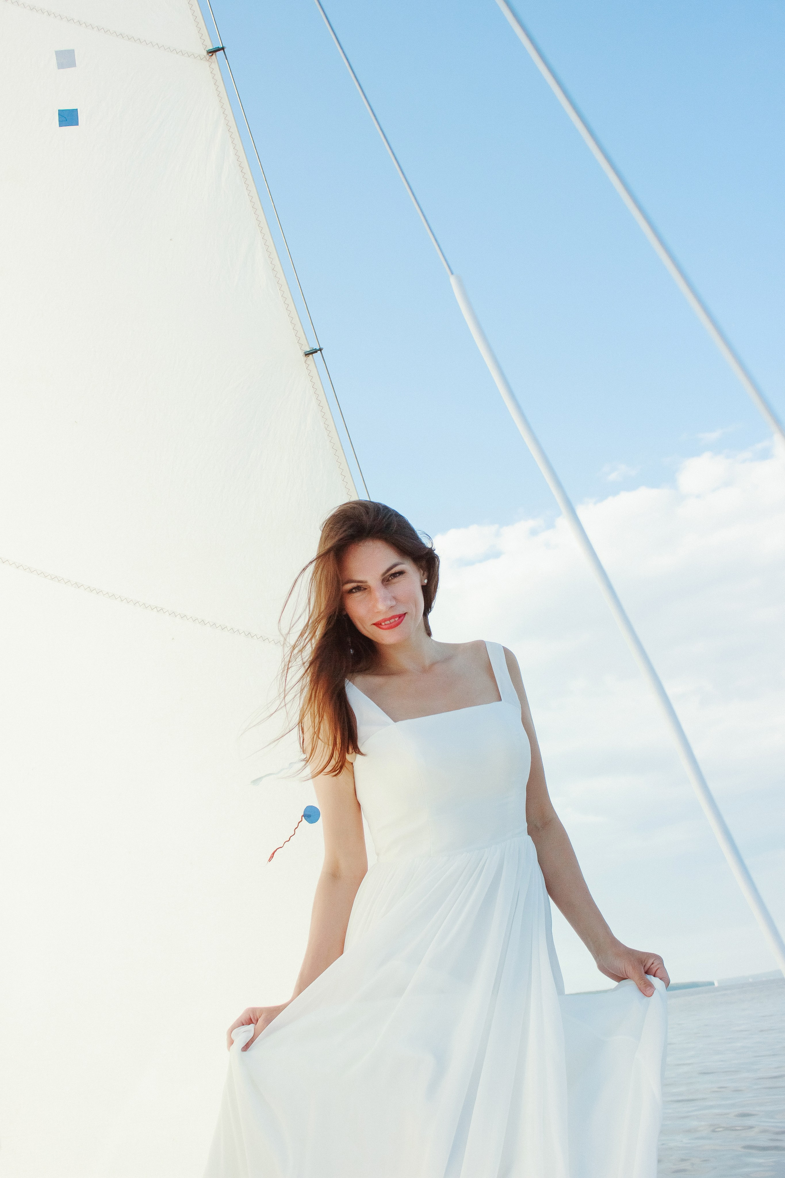 Фотосессия на яхте. Контентный фотограф в Перми Натали Кытманова