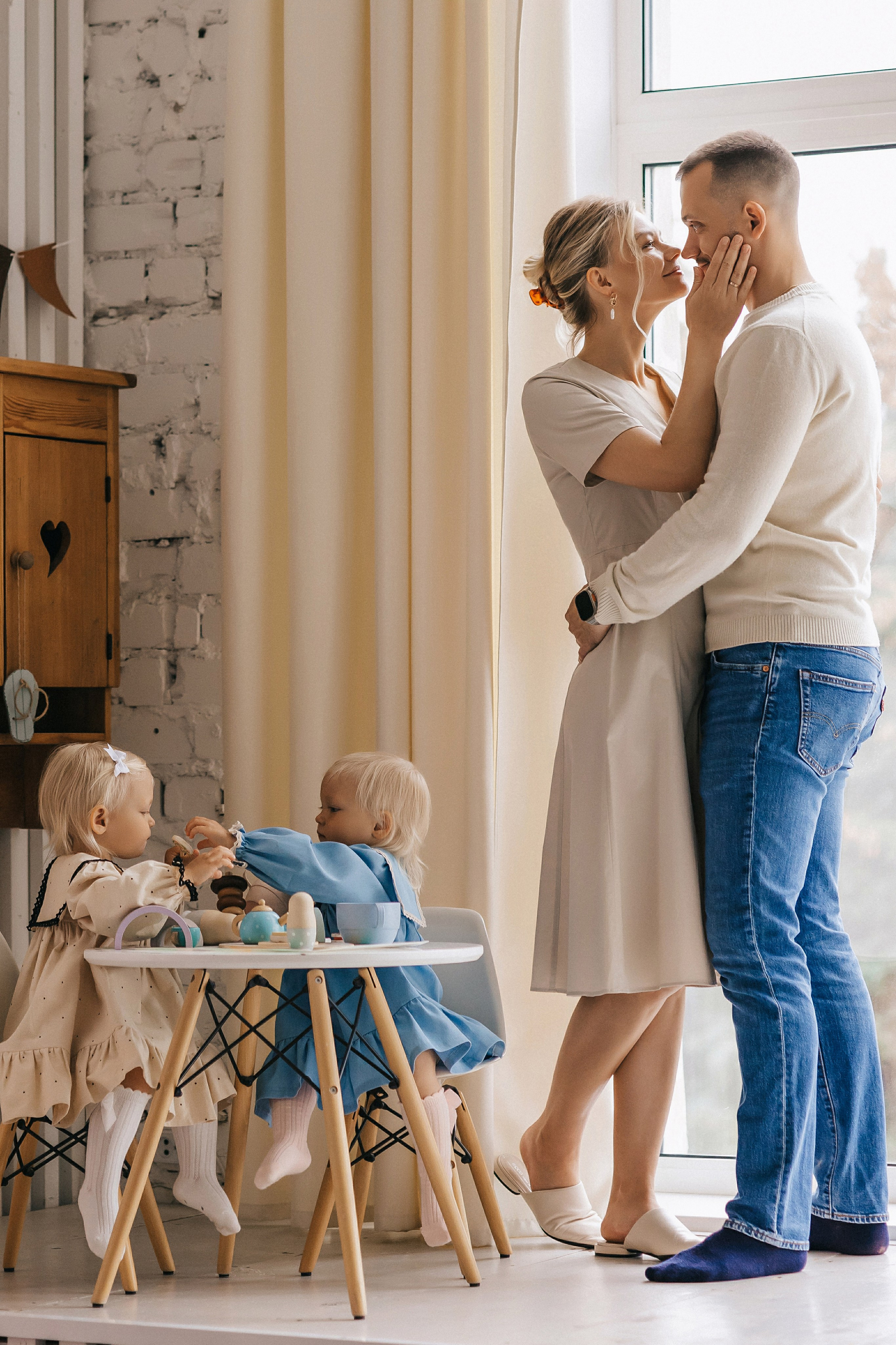 Сергей, Екатерина, Маша и Аня. Фотограф Нижний Новгород