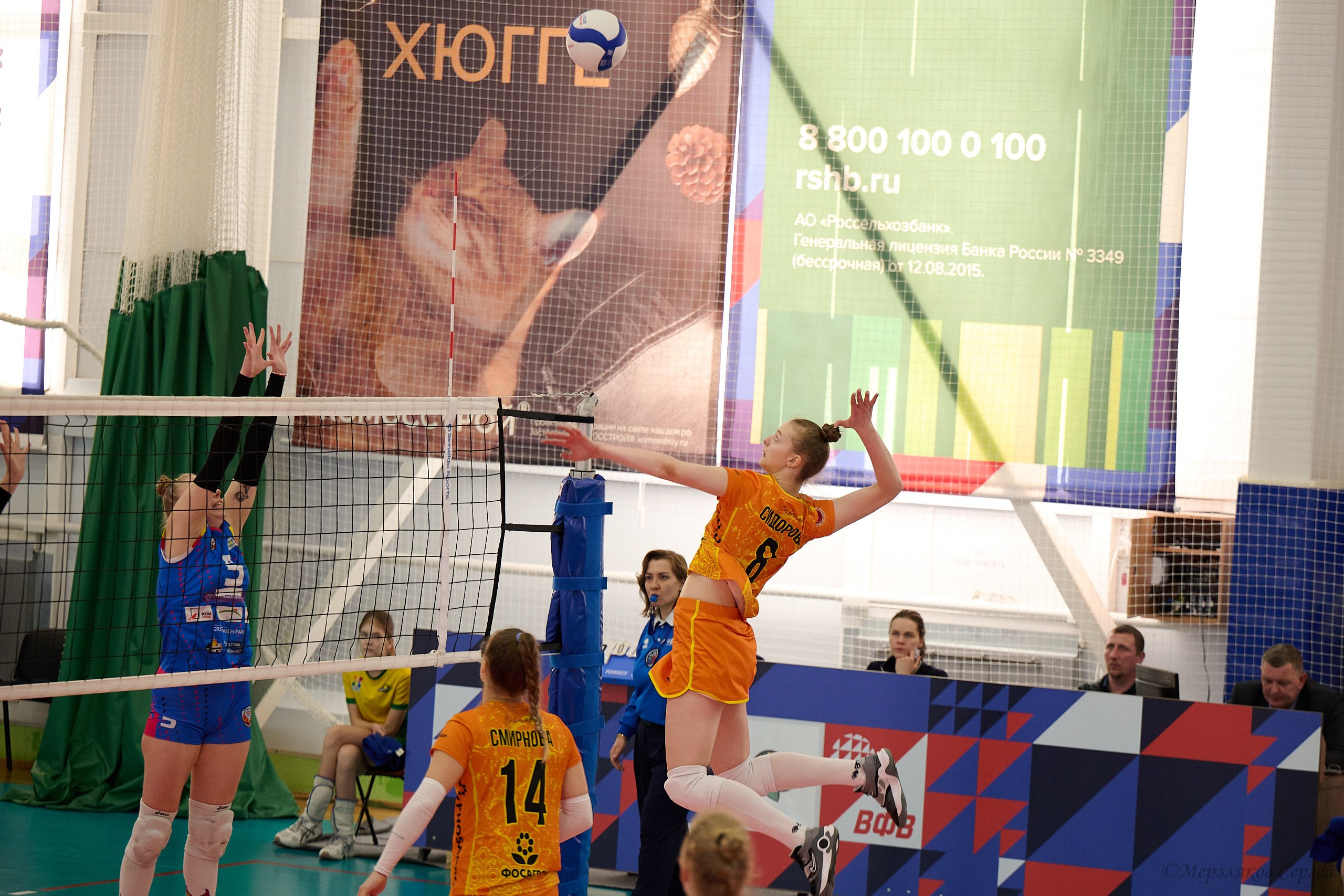 Волейбол Чемпионат России высшая лига «Б» Северянка-2 — Красные Крылья. Спортивный репортажный фотограф в Ижевске Сергей Мерзляков