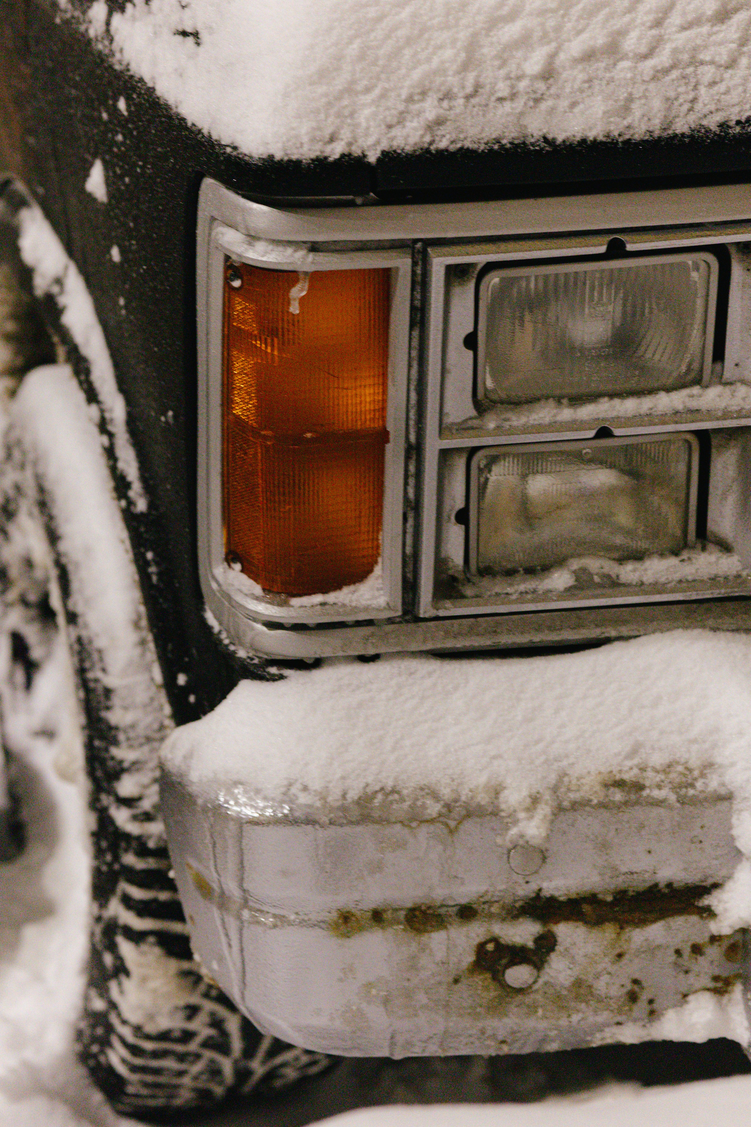 Город зимой. Фотограф Эльмира Лин