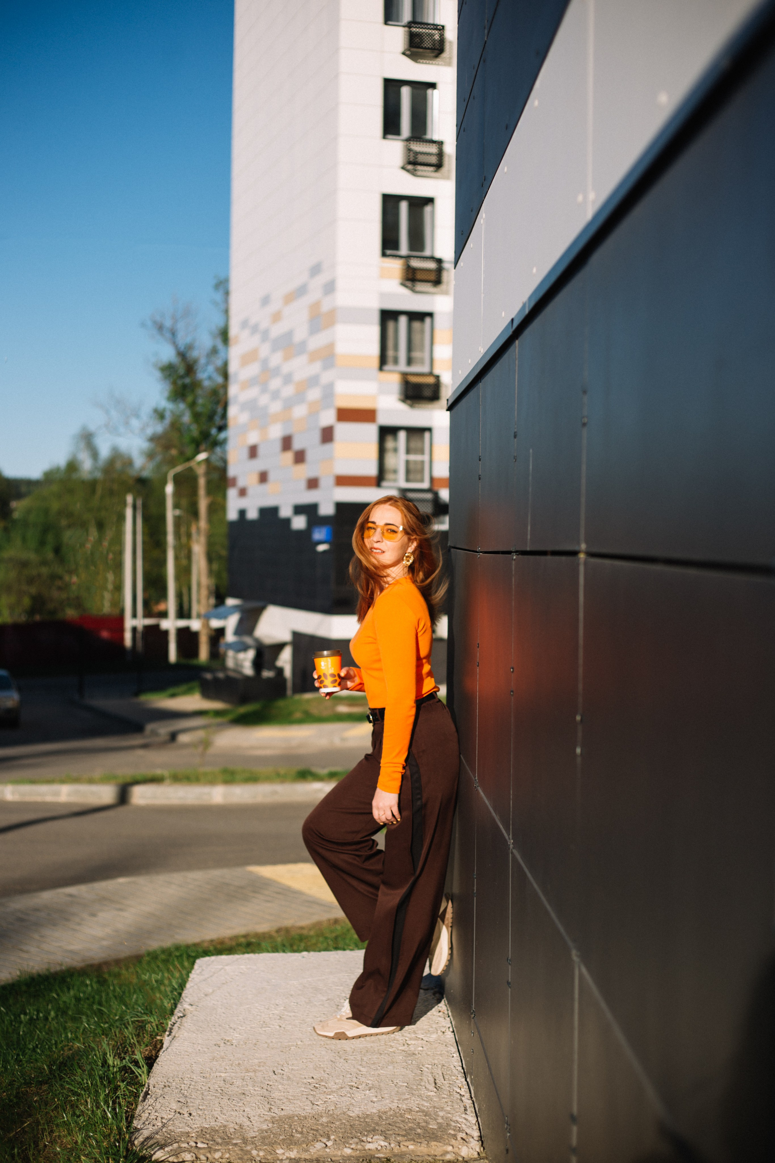 Аня, фотопрогулка в стиле VOGUE. Фотограф Дмитров и МО Валентина Халикова