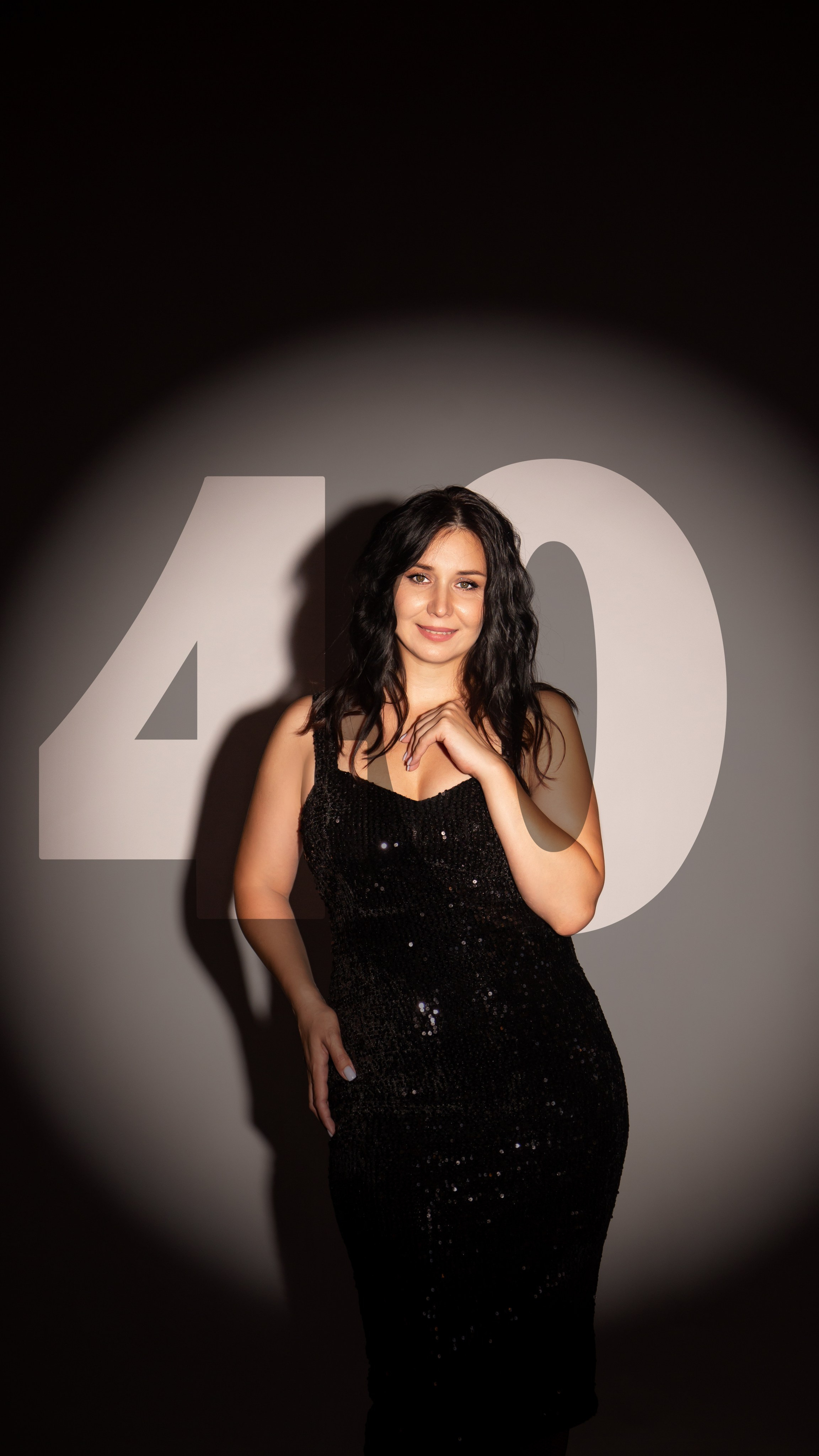 Студийные съёмки ко Дню Рождения. Фотограф Дмитров и МО Валентина Халикова