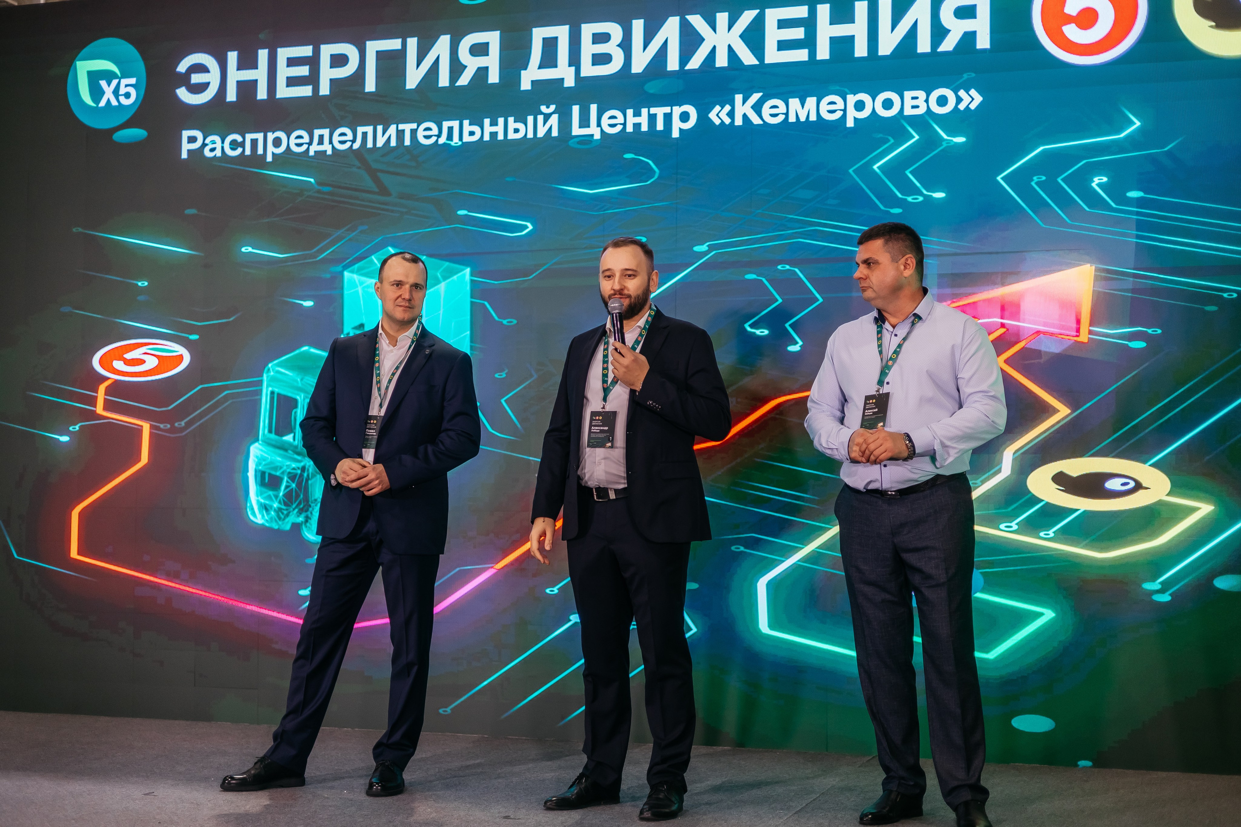 Открытие распределительного центра «Пятёрочки» и «Чижик» в городе Кемерово. Фотограф Кемерово | Сергей