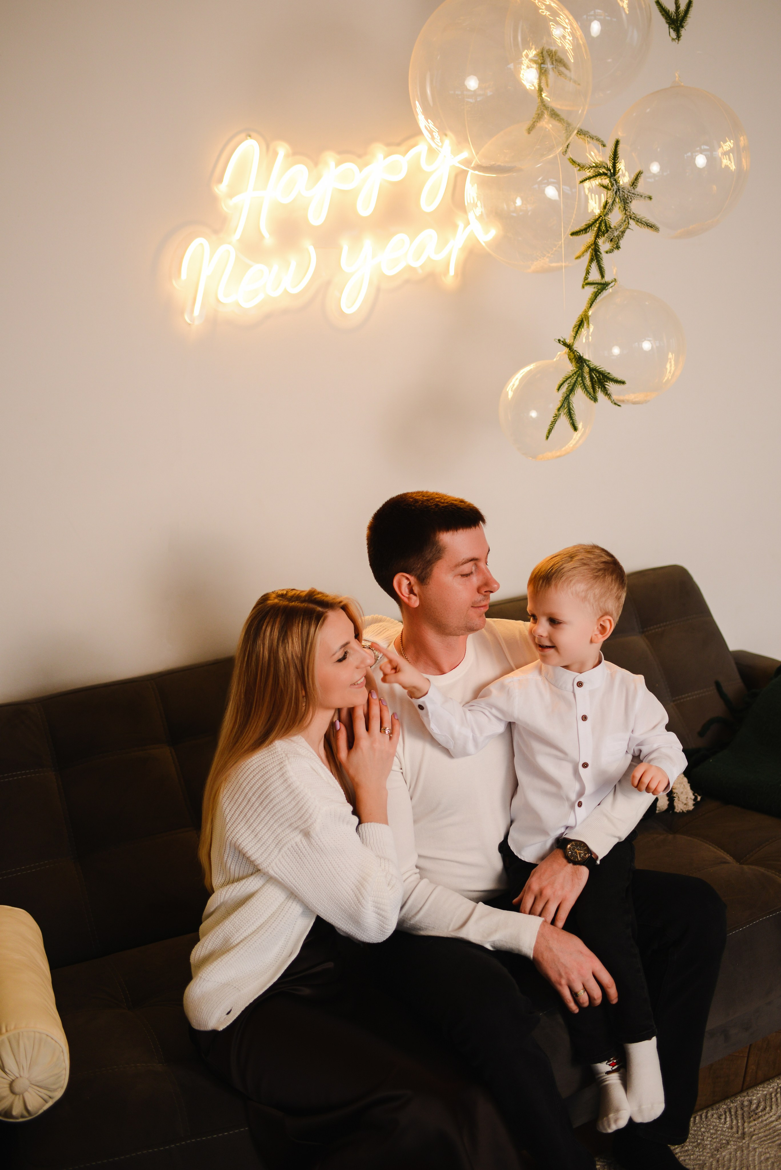 Новогодняя семейная. Фотограф Ярута Оксана / Ростов-на-Дону