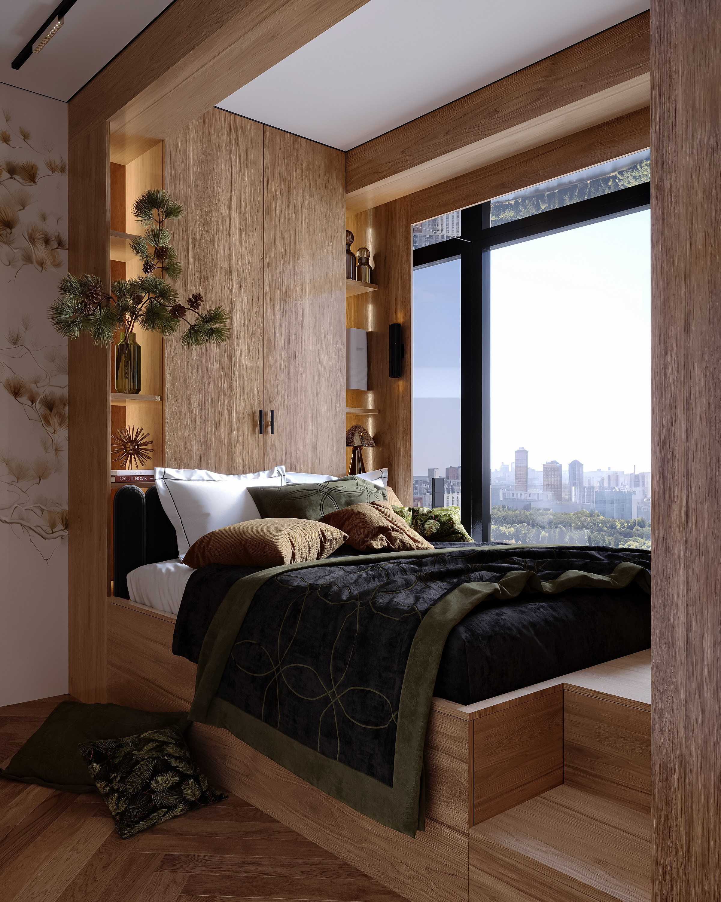 Квартира 60 м². 3Д-Визуализация Наталья Макогонова