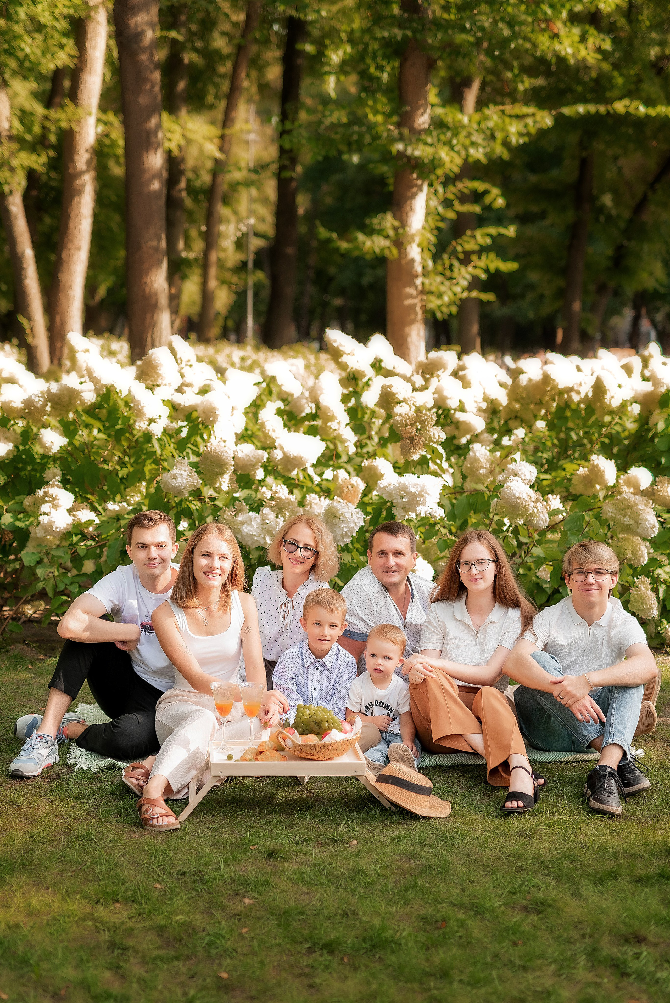 Семейная фотосессия в парке. Семейный, детский фотограф в Воронеже Анна Никитина