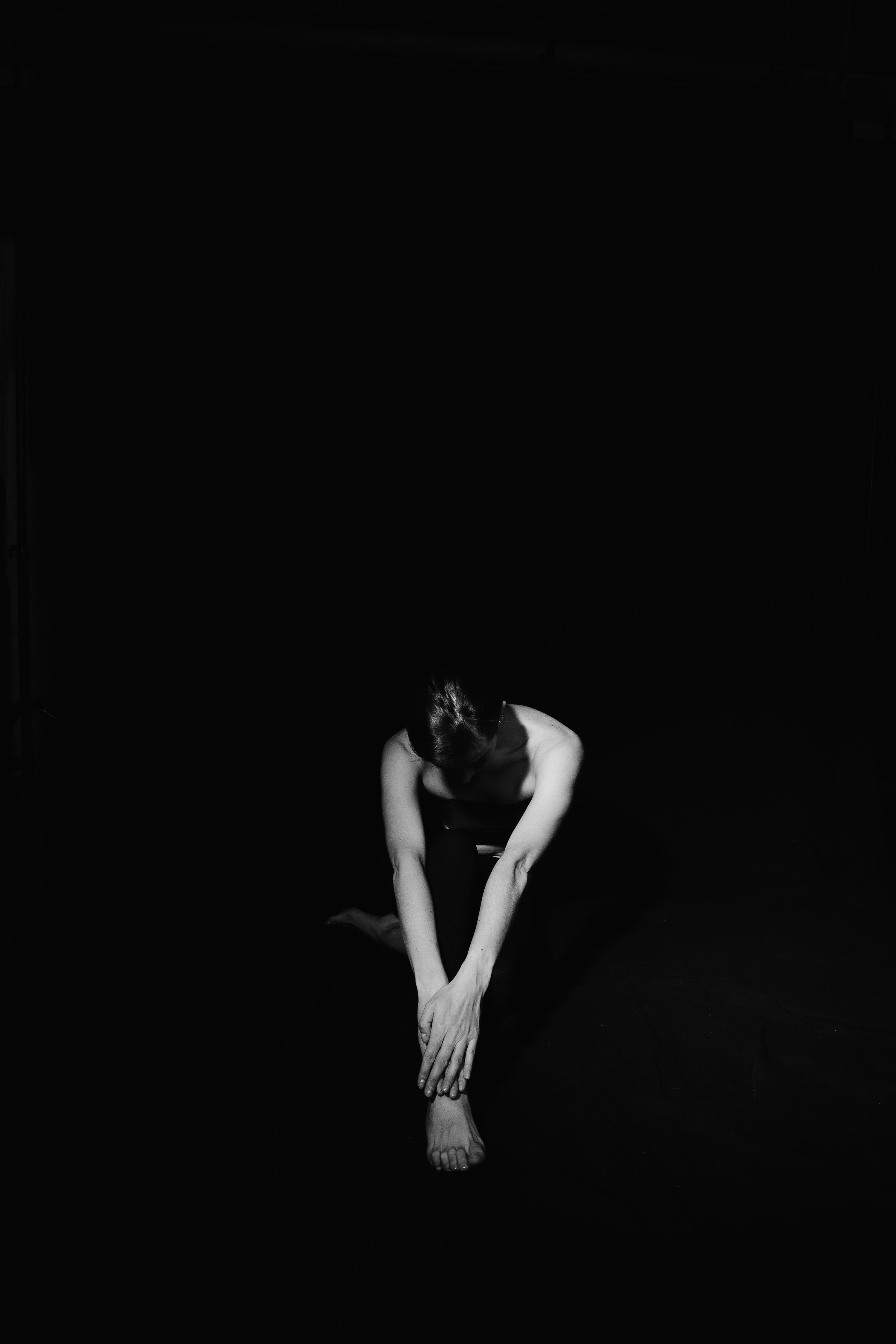 Ольга на черном. Креатор Ольга Яш