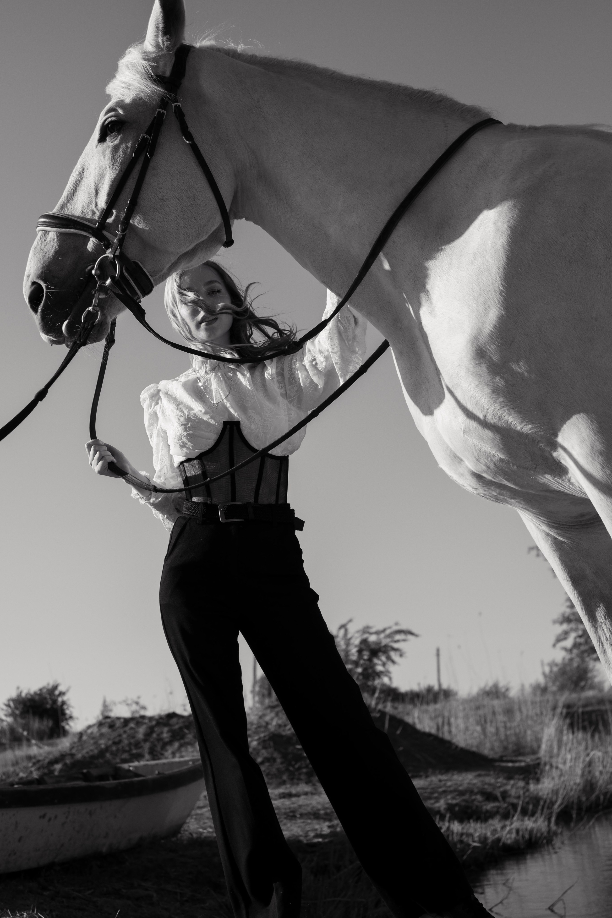 Horses. Фотограф в Москве. Женский и мужской портрет, лавстори (love story)