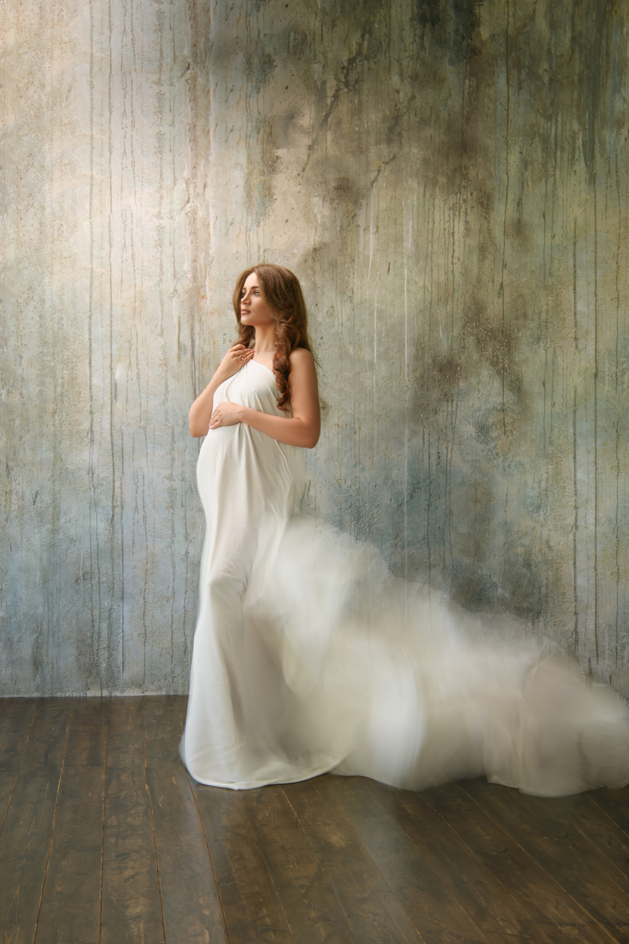 Кадры с летящей тканью. Фотограф беременности в Крыму Бобкова Ирина