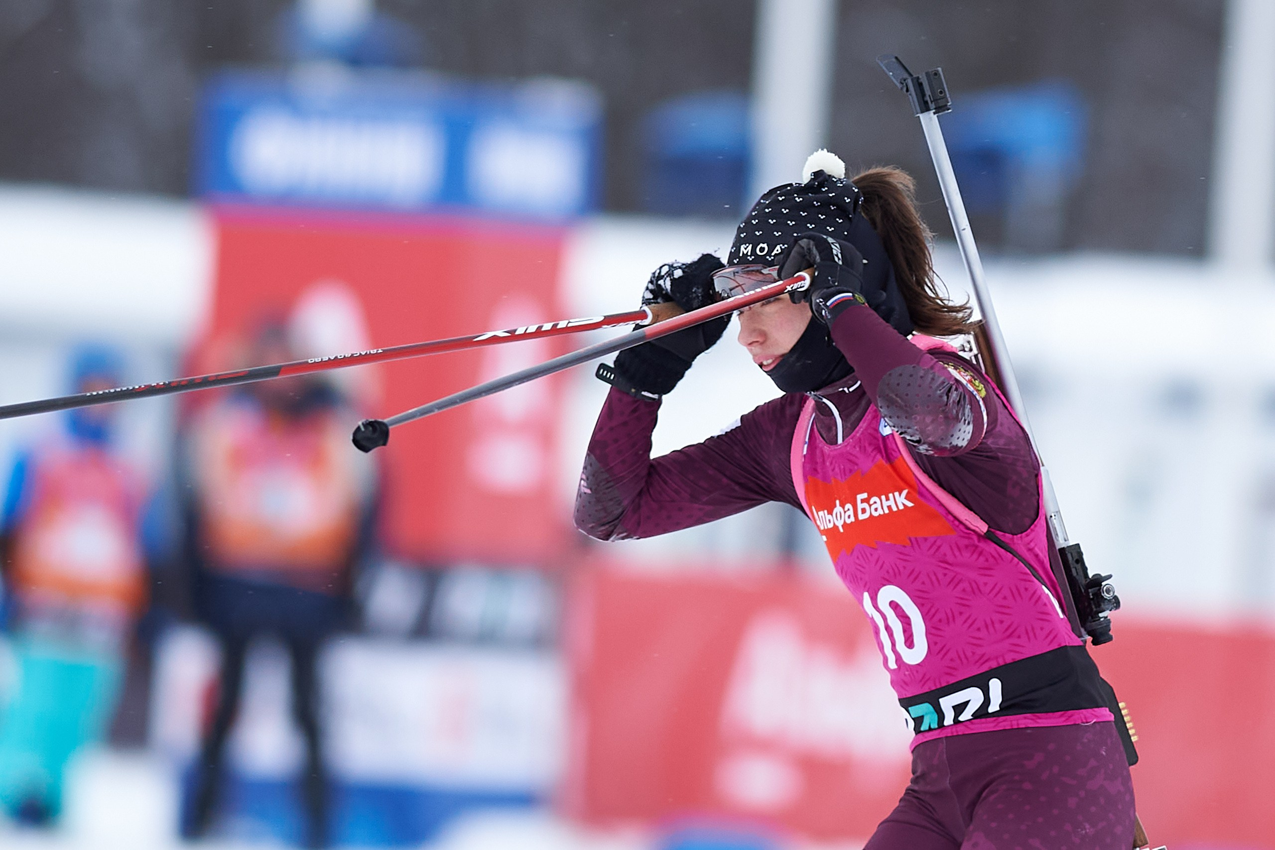 Биатлон. Чемпионат России — 2024/2025, 3-й этап, Ижевск. Ижевская винтовка. Спортивный репортажный фотограф в Ижевске Сергей Мерзляков