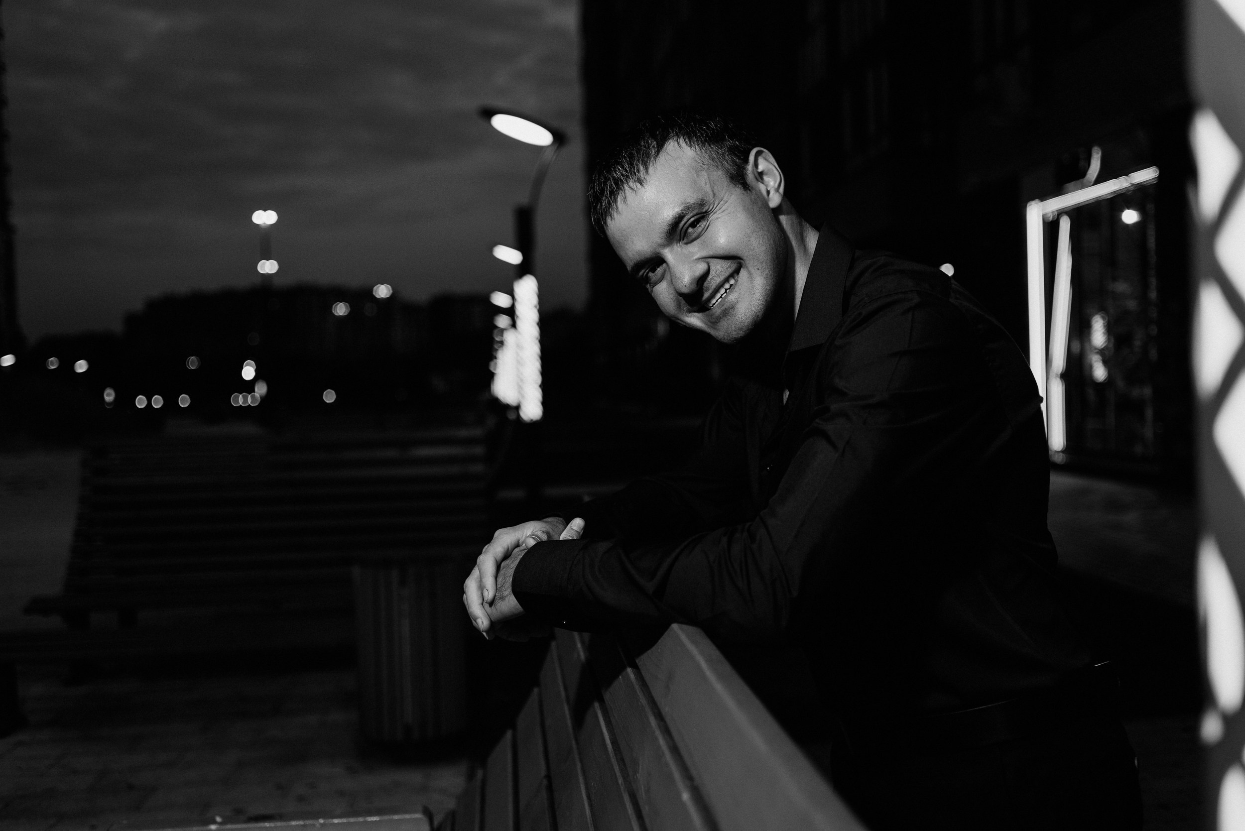 Ночная мужская съемка в тюмени. Фотограф Дарья Мустафина, Тюмень