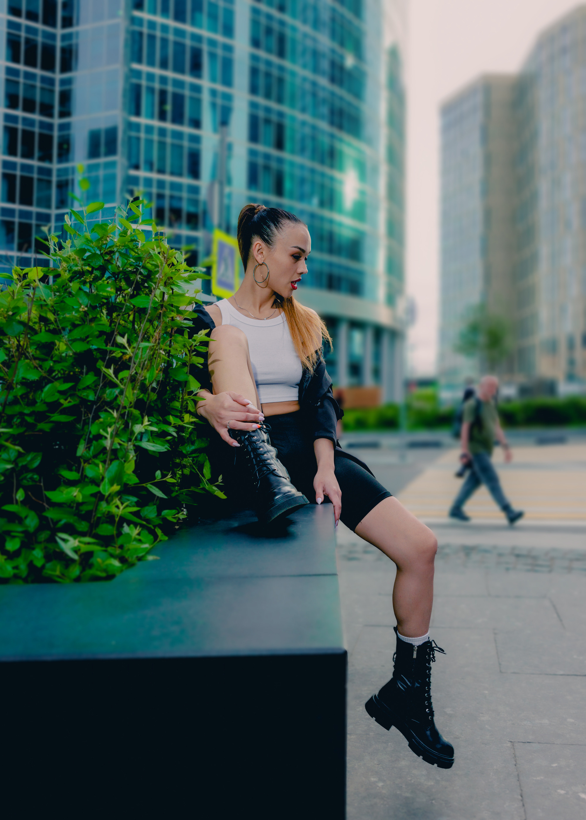 PORTRAITS ON THE STREET. Shamirov Arkadiy