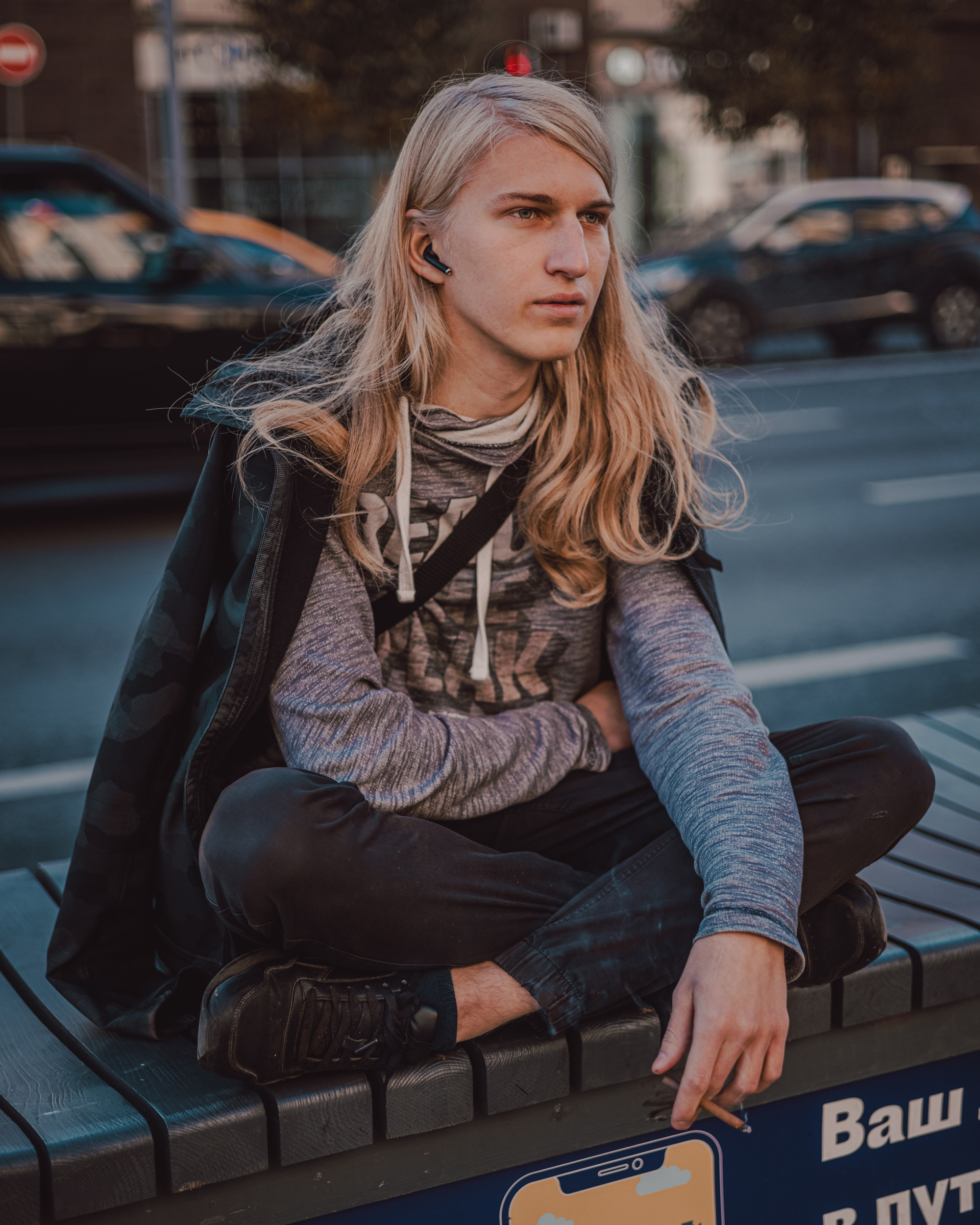 PORTRAITS ON THE STREET. Shamirov Arkadiy