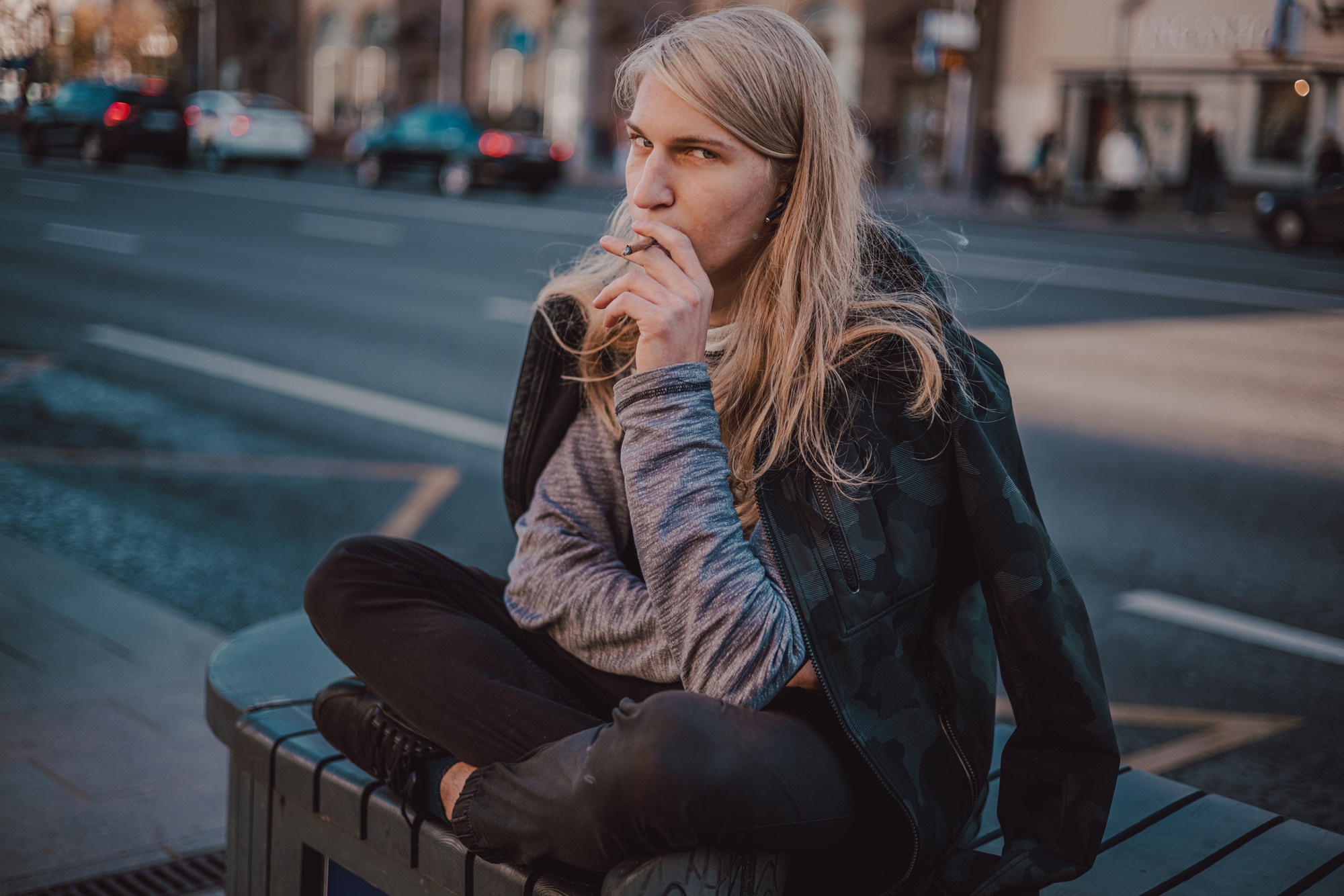 PORTRAITS ON THE STREET. Shamirov Arkadiy