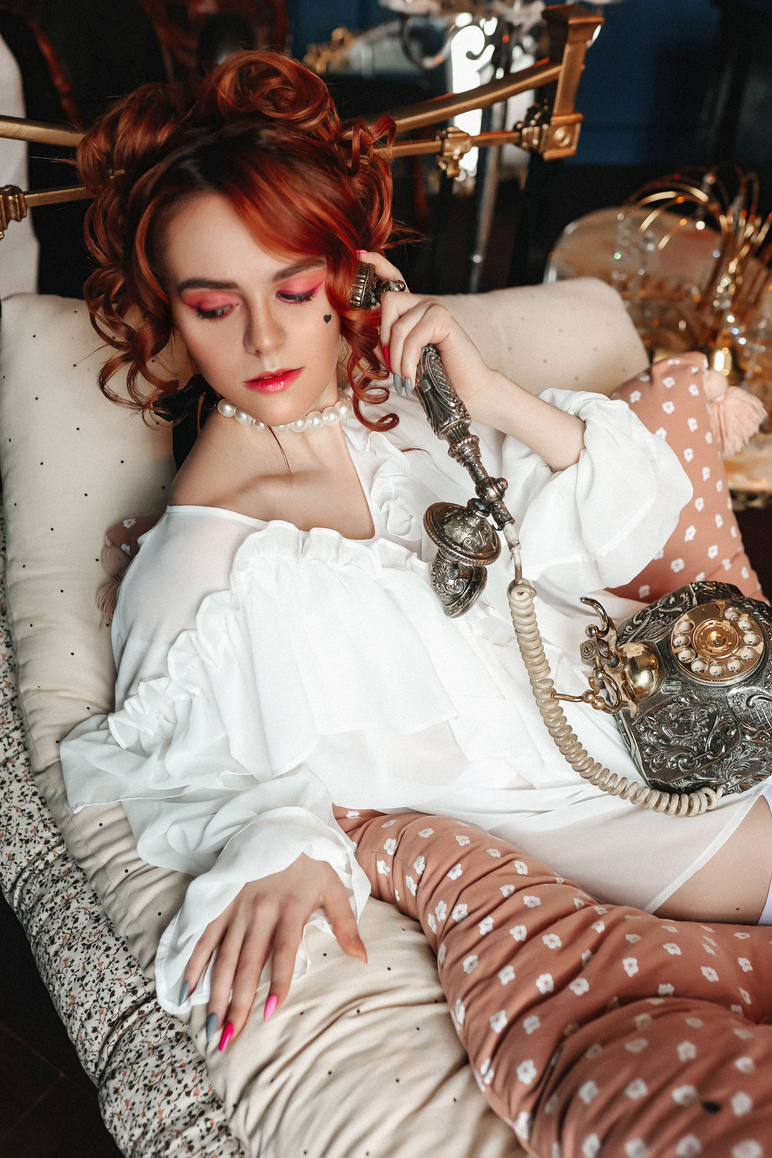 Женская фотосессия в стиле Винтаж. Свадебный и семейный фотограф в Москве