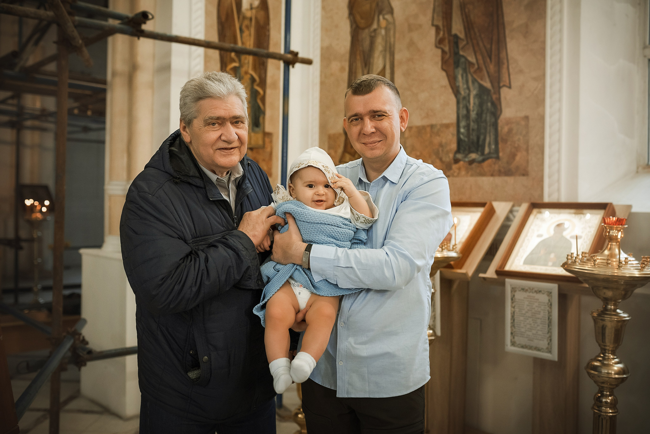 Крещение Семёна _ Храм святой вмч. Екатерины. Семейный фотограф в Ростове-на-Дону Татьяна Литвинова