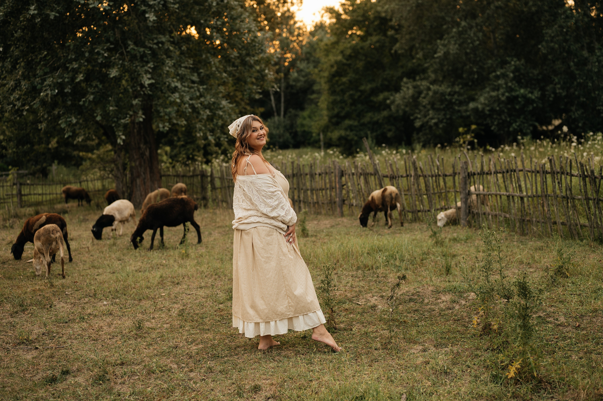 Семейная фотосессия на ферме. Свадебный и семейный фотограф в Краснодаре Алина Мельник