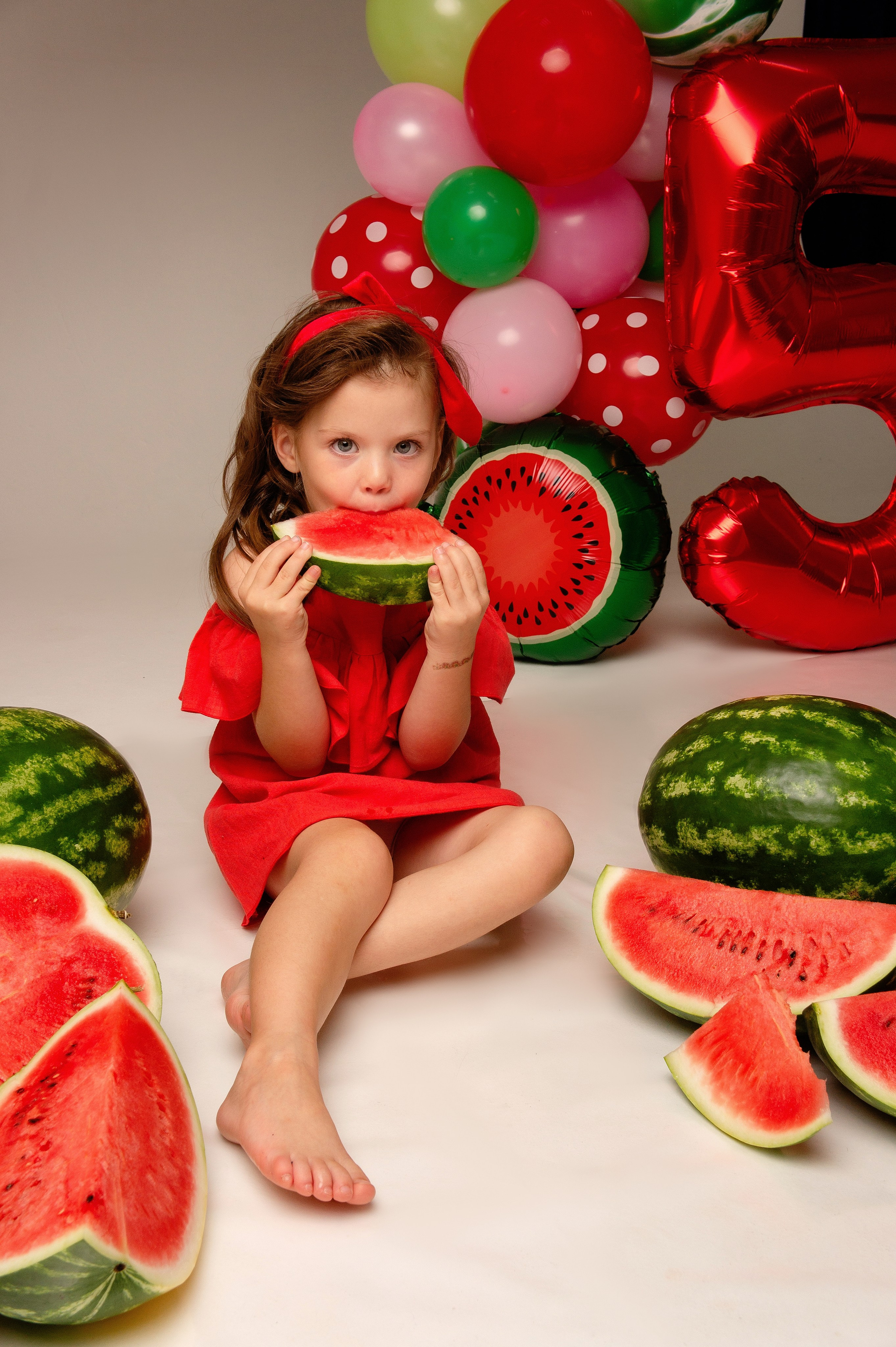 Диана и арбузы. Фотограф беременности в Екатеринбурге Илона Филатьева