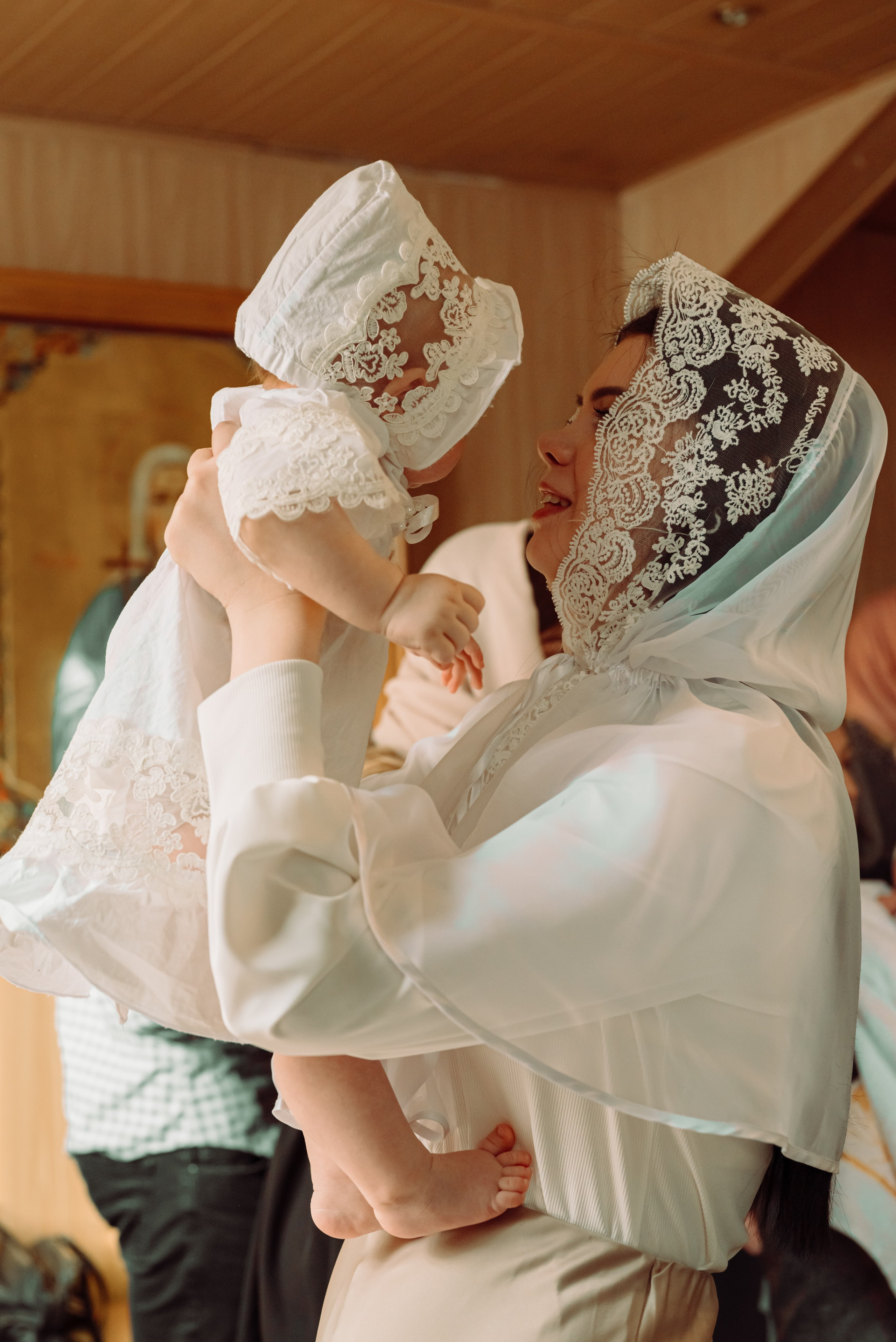 Крещение Амелии. Фотограф новорожденных в Норильске Виктория Шагалиева