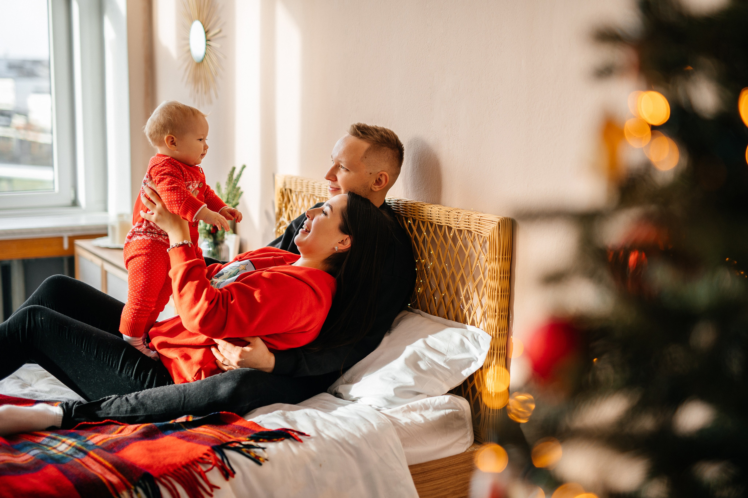 Новогодняя семейная фотосессия. Катя Курлович — семейный фотограф в Бобруйске и Минске