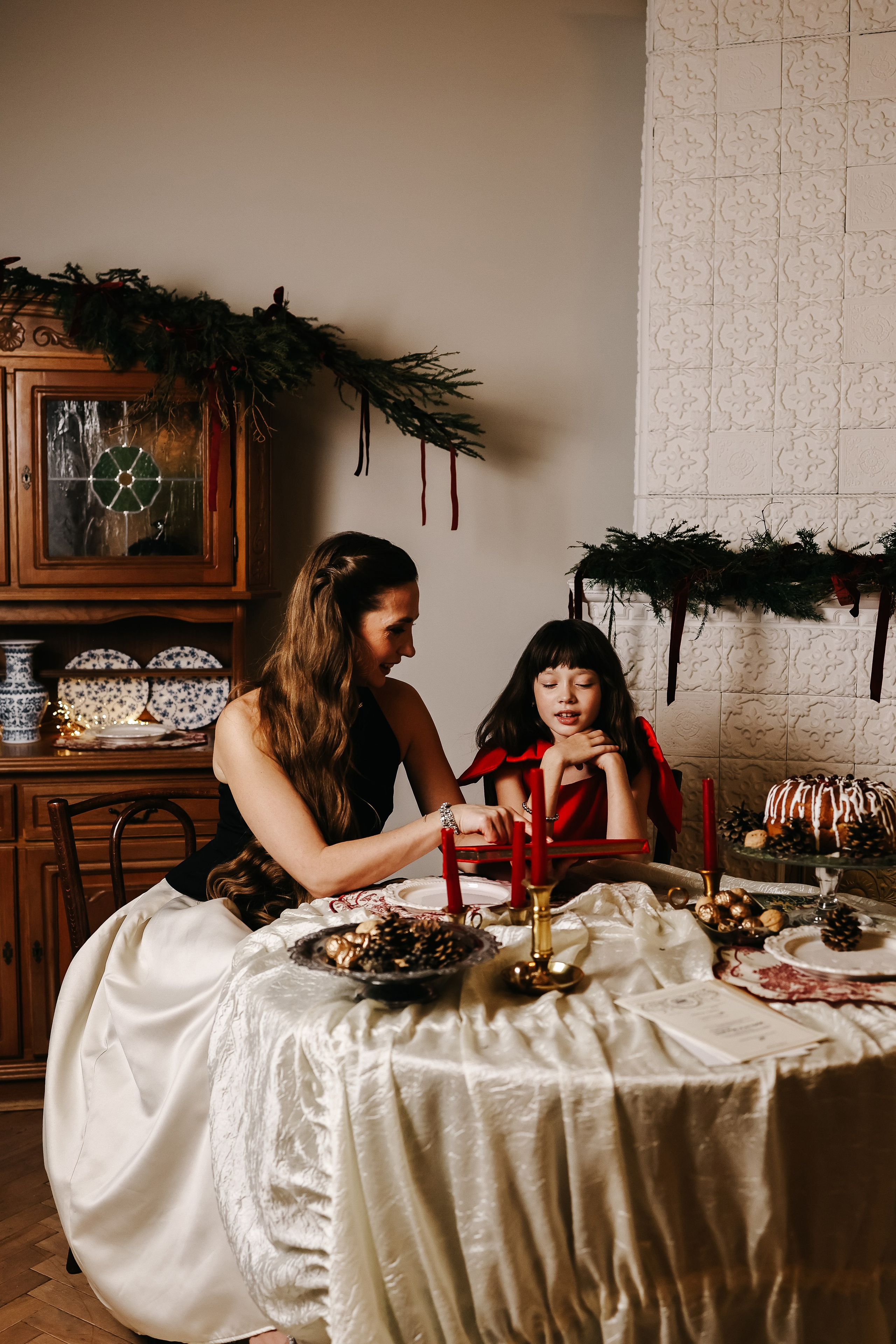 Новогодняя история Людмилы и Полины. Свадебный и семейный фотограф в Воронеже Ксения Воротникова