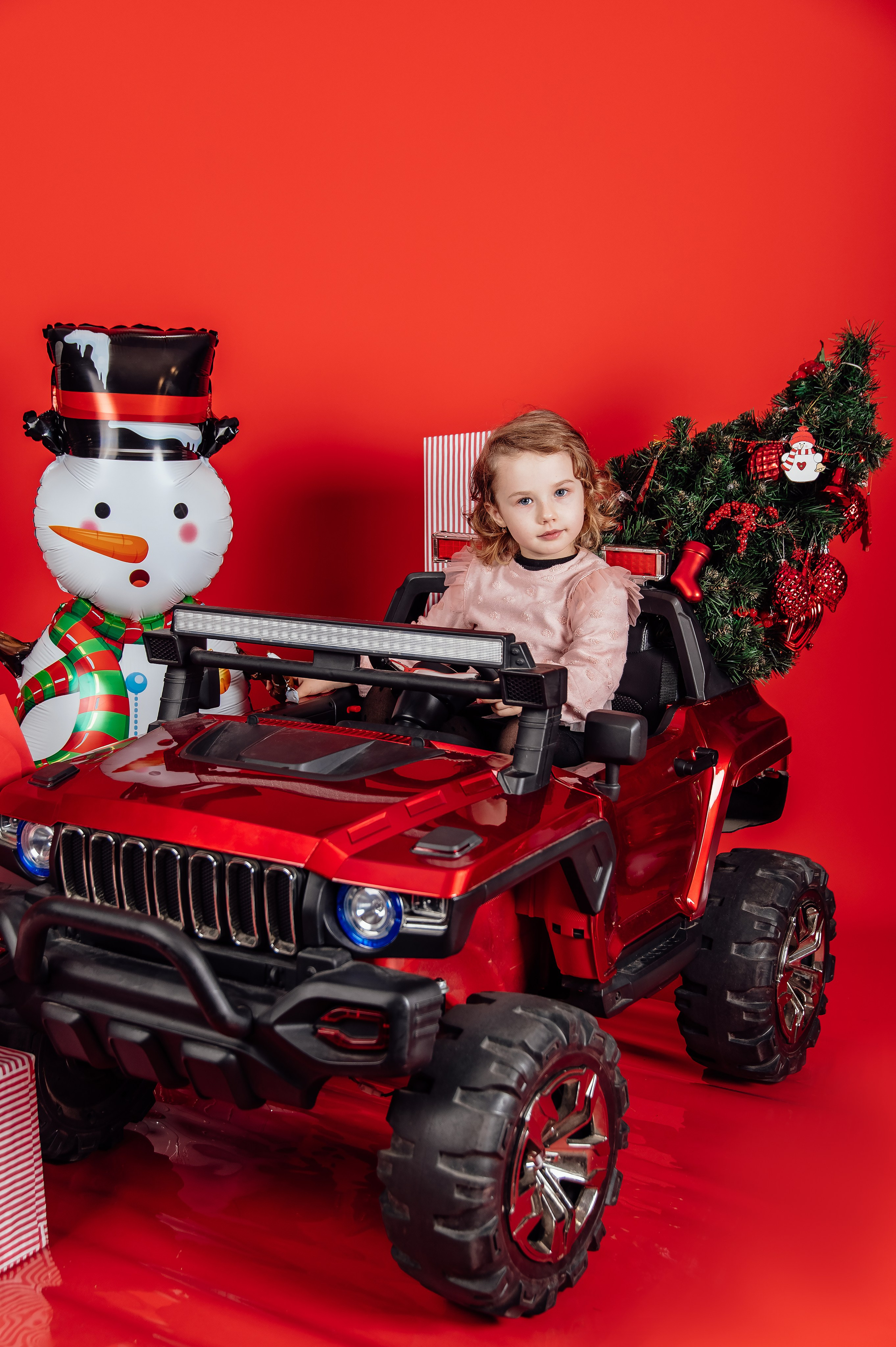 КРАСНЫЙ НОВЫЙ ГОД. Детский и семейный фотограф Катерина Мишина