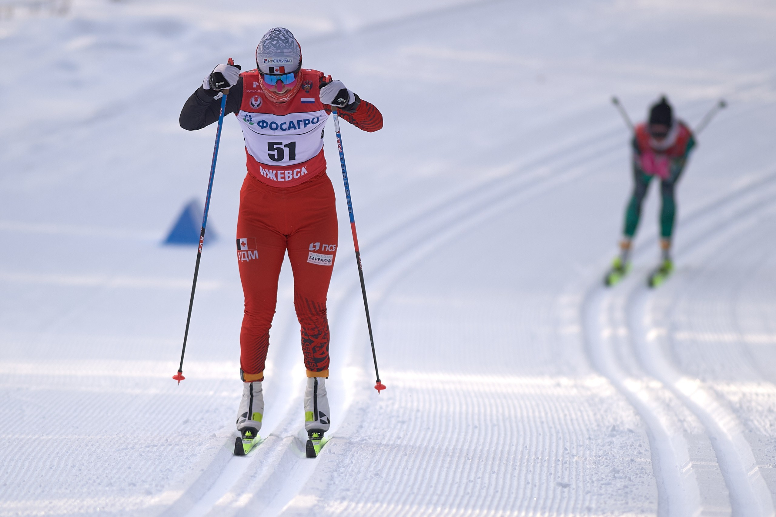 VI этап ФосАгро Кубка России по лыжным гонкам. Ижевск 25.01.2025 и 26.01.2025. Спортивный репортажный фотограф в Ижевске Сергей Мерзляков