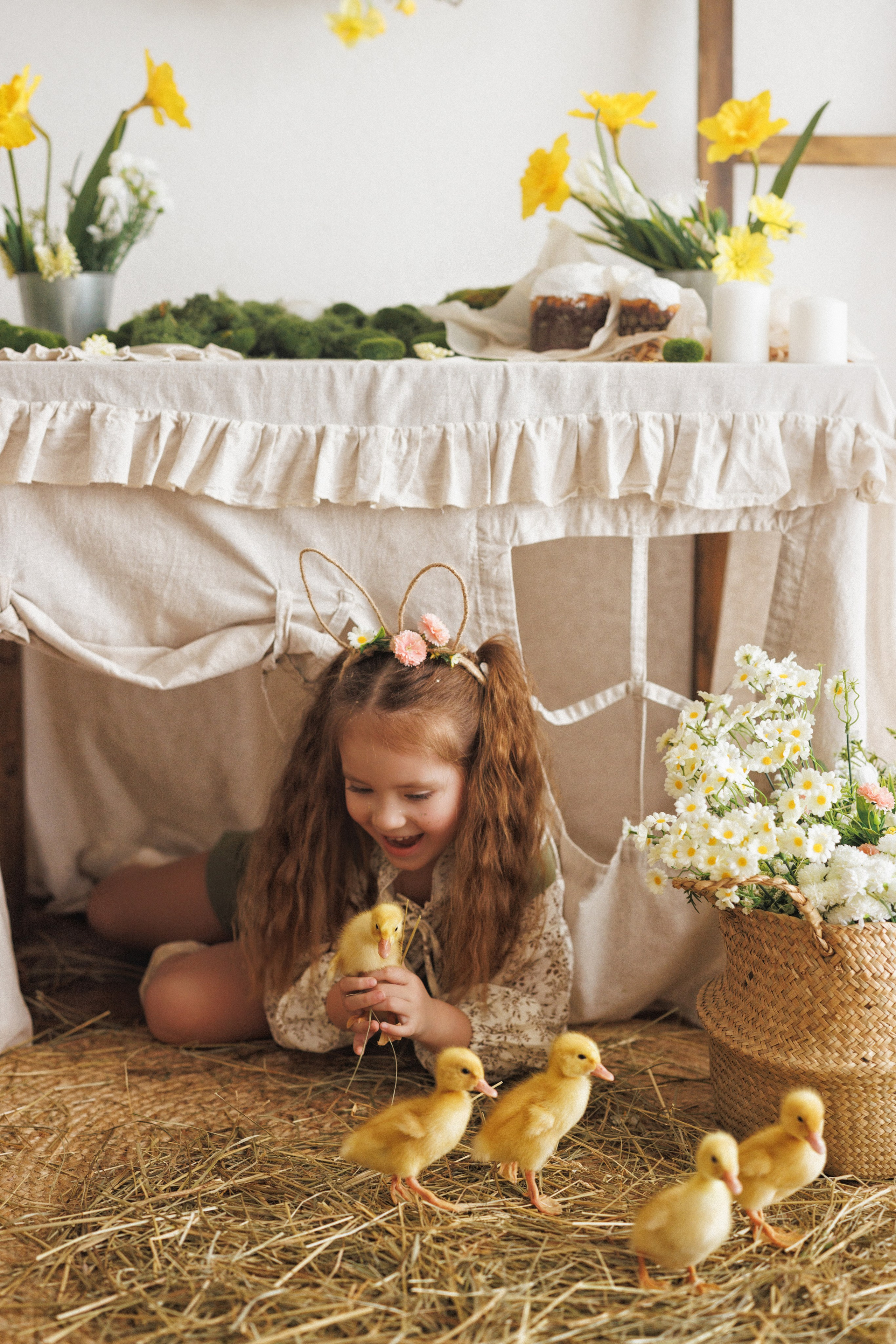 Пасхальная фотосессия в фотостудии «Mestone». Семейный и детский фотограф в Краснодаре Анна Трашкова