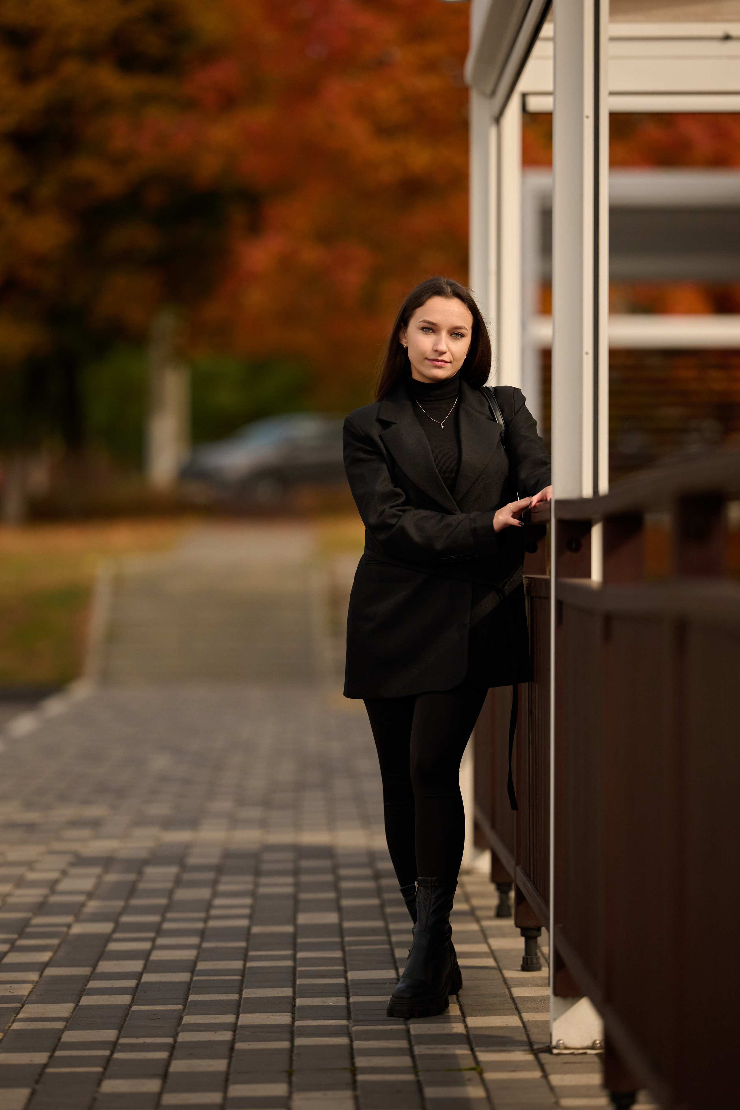 Фотосессия Елизаветы в осенних красках Старого Оскола. Профессиональный фотограф Старый Оскол, Губкин — свадьба, венчание, крещение, юбилей и день рождения