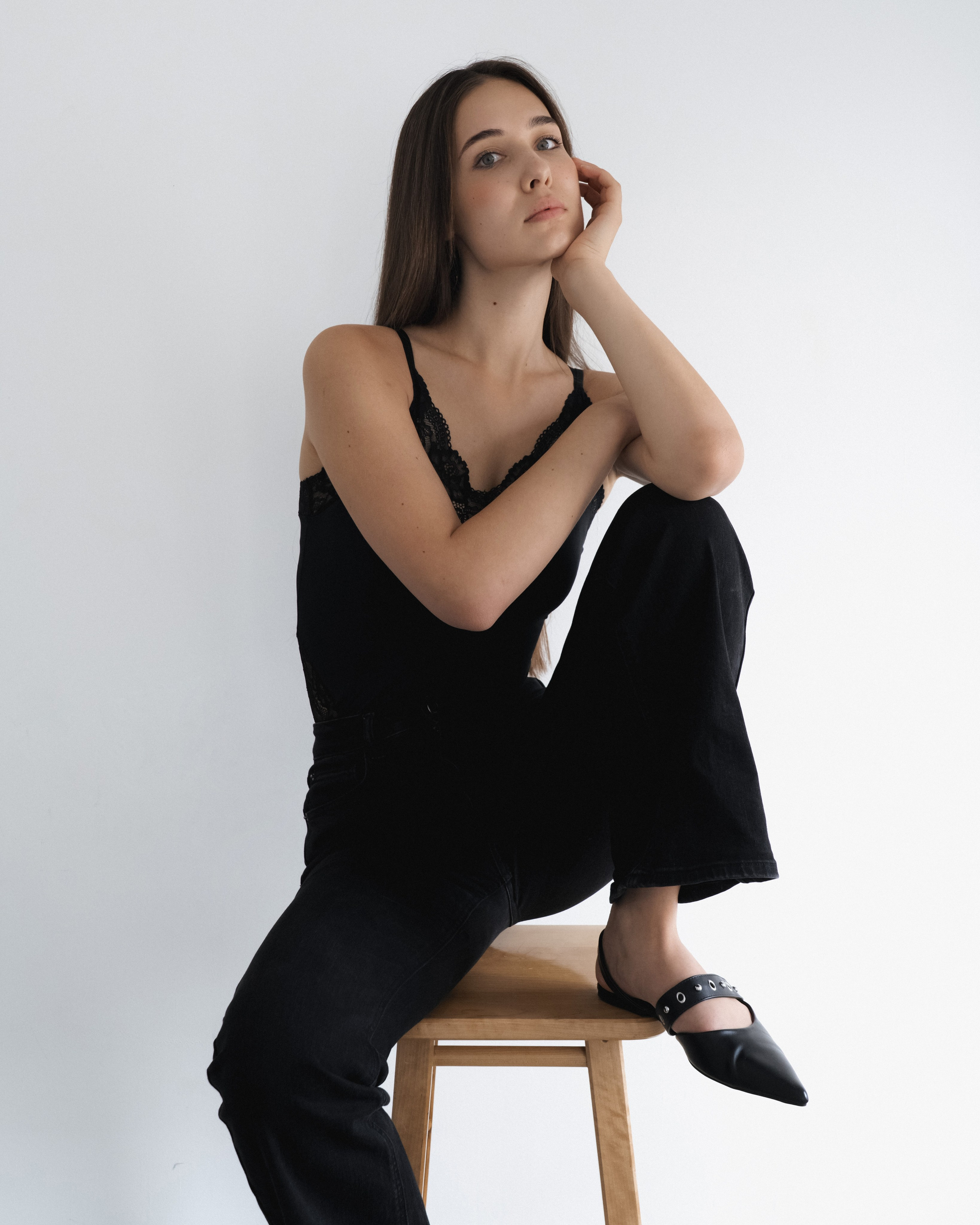 ELLINA model tests. Фотограф Москва
