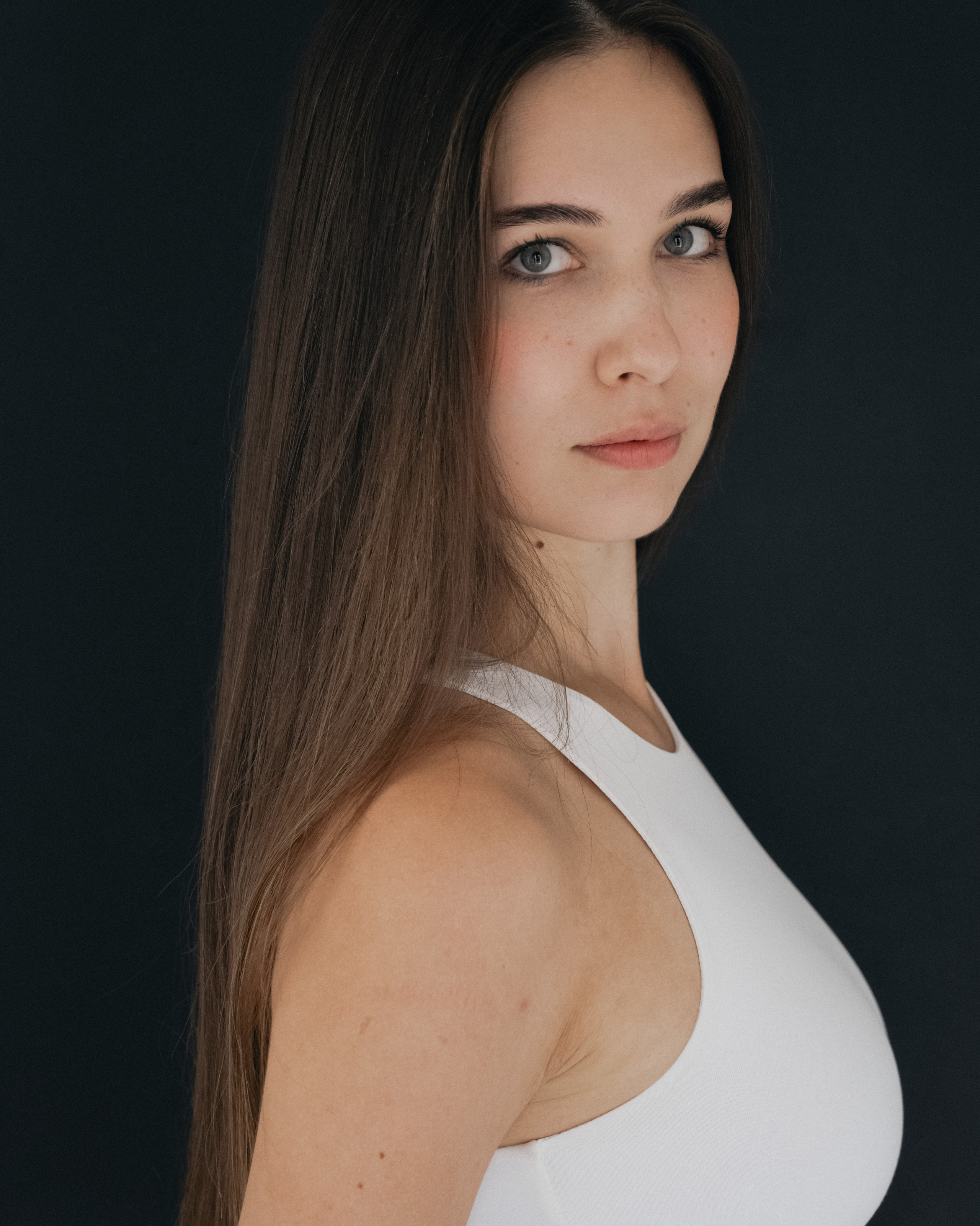 ELLINA model tests. Фотограф Москва