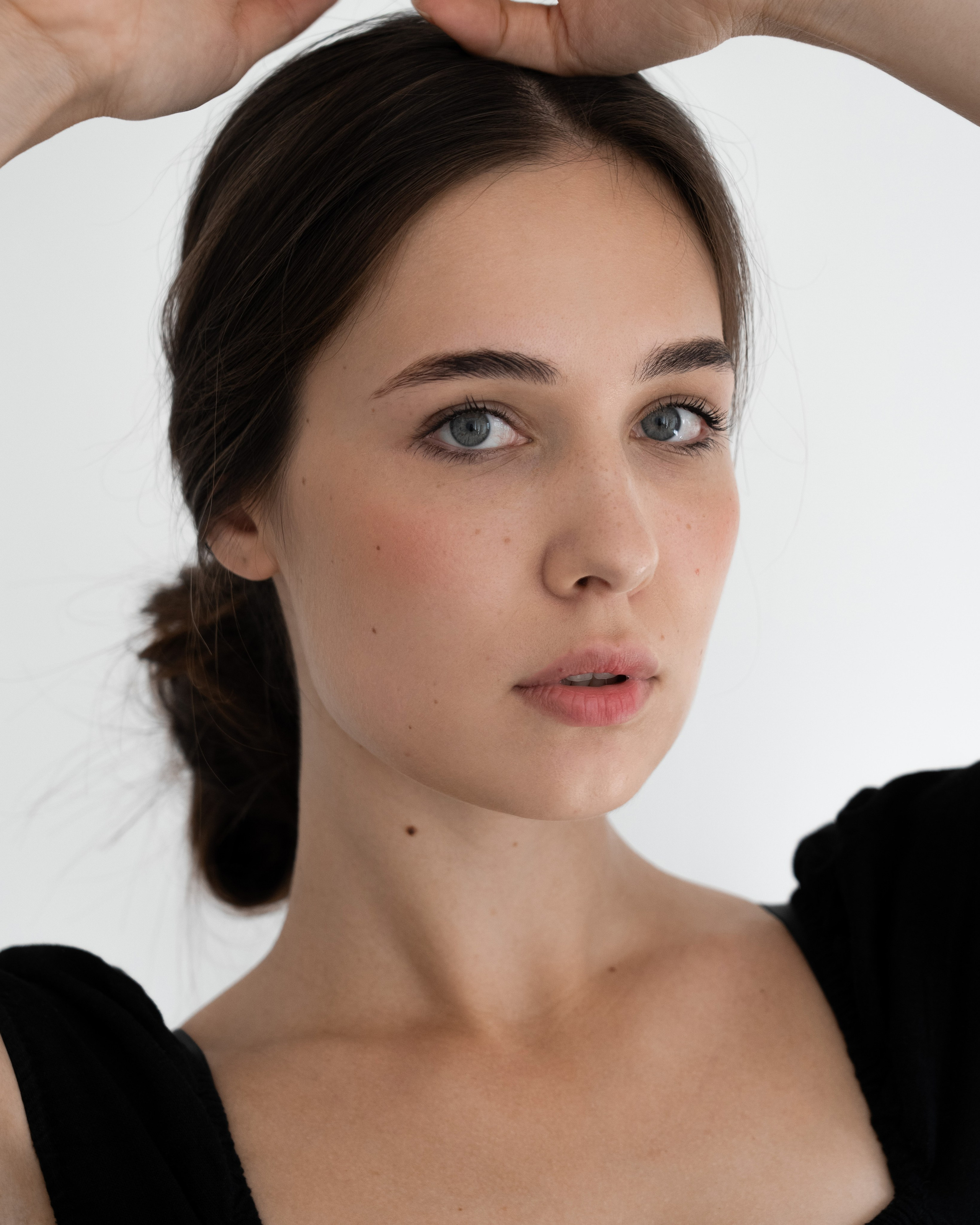 ELLINA model tests. Фотограф Москва