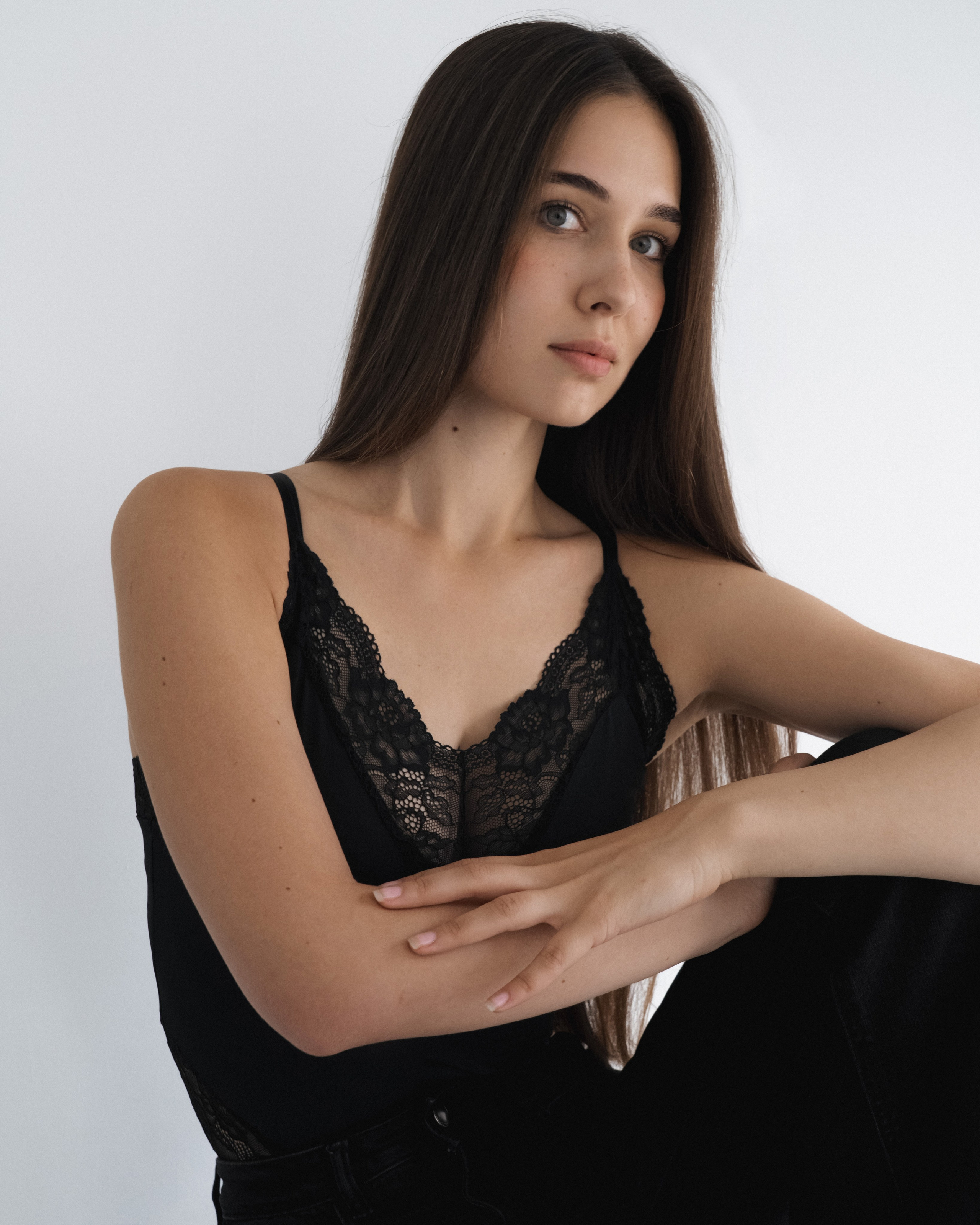 ELLINA model tests. Фотограф Москва