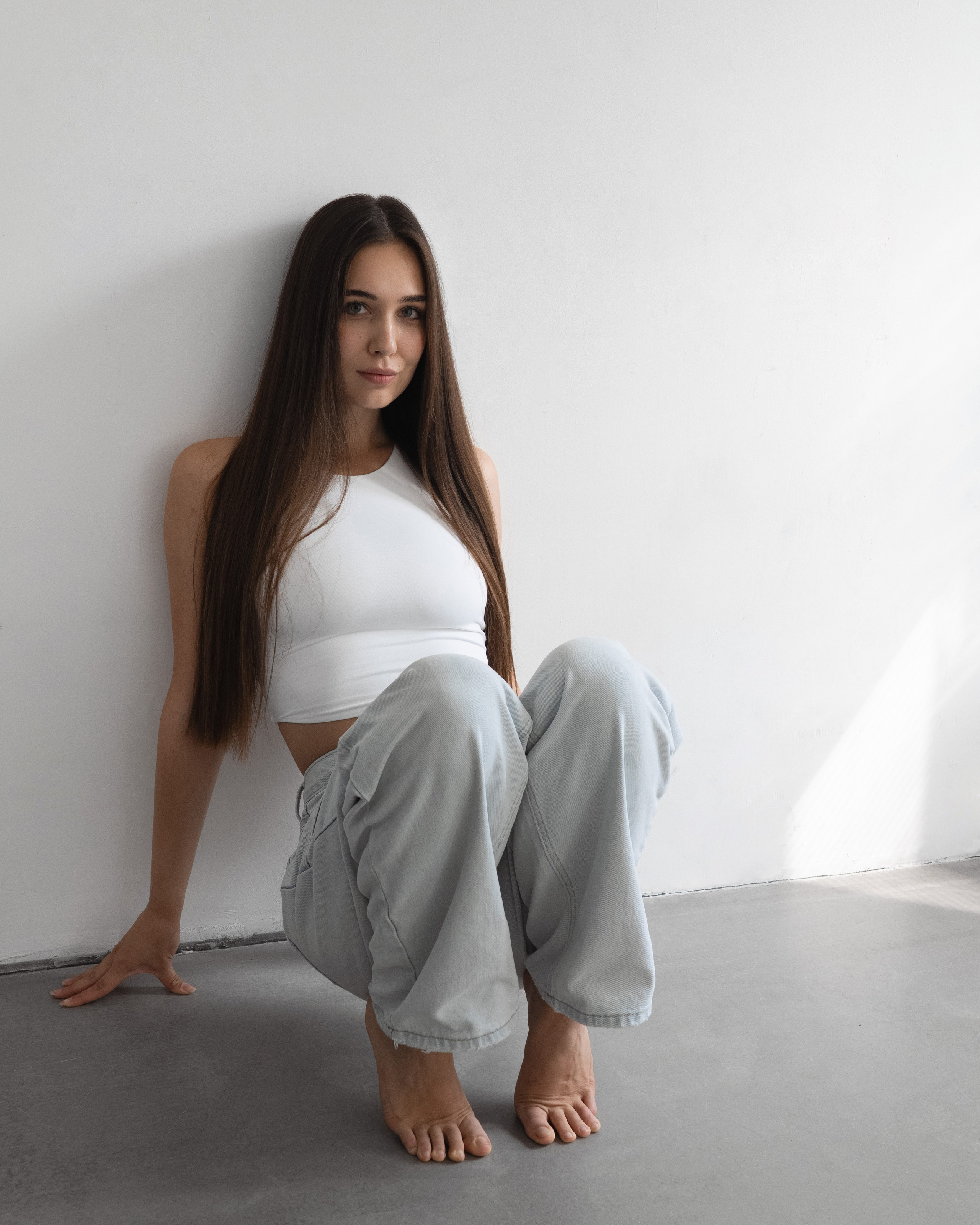 ELLINA model tests. Фотограф Москва