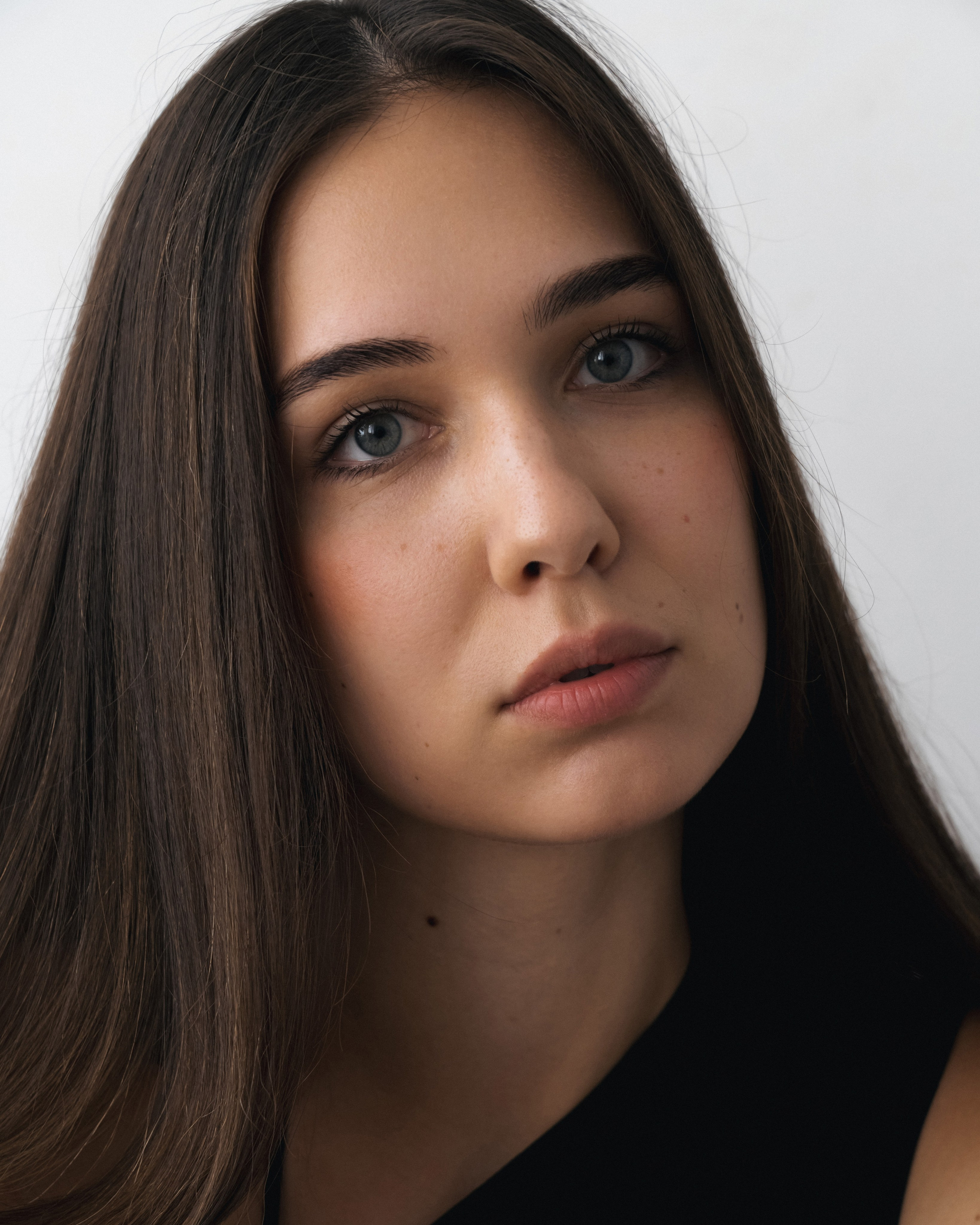 ELLINA model tests. Фотограф Москва