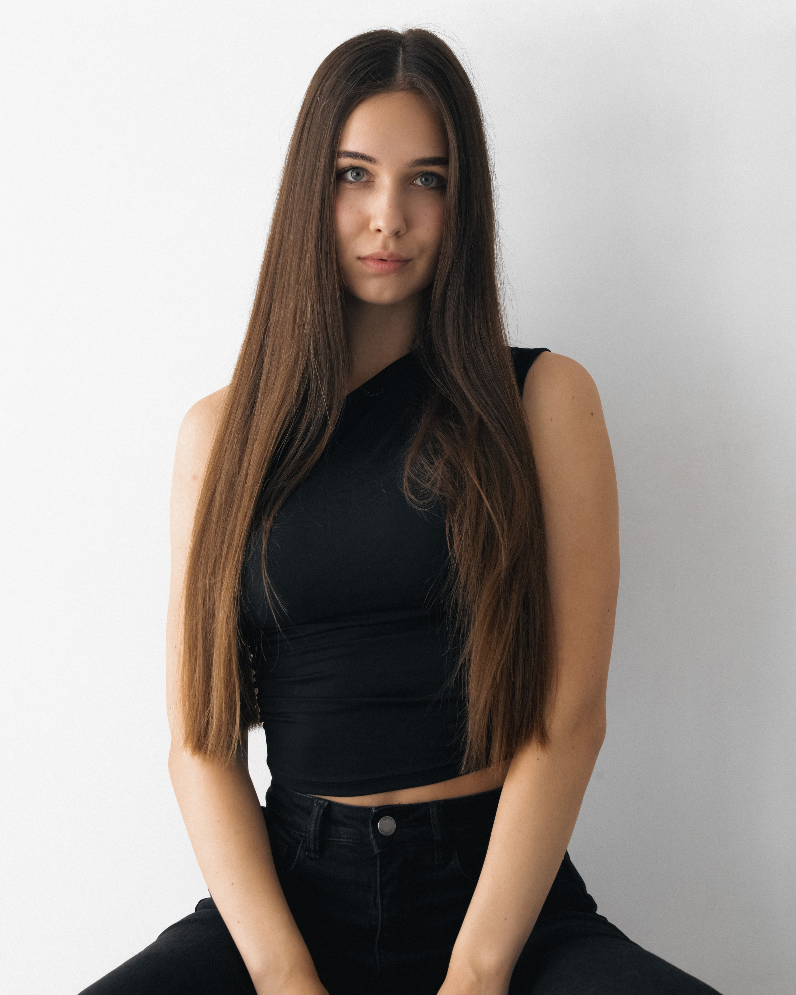 ELLINA model tests. Фотограф Москва