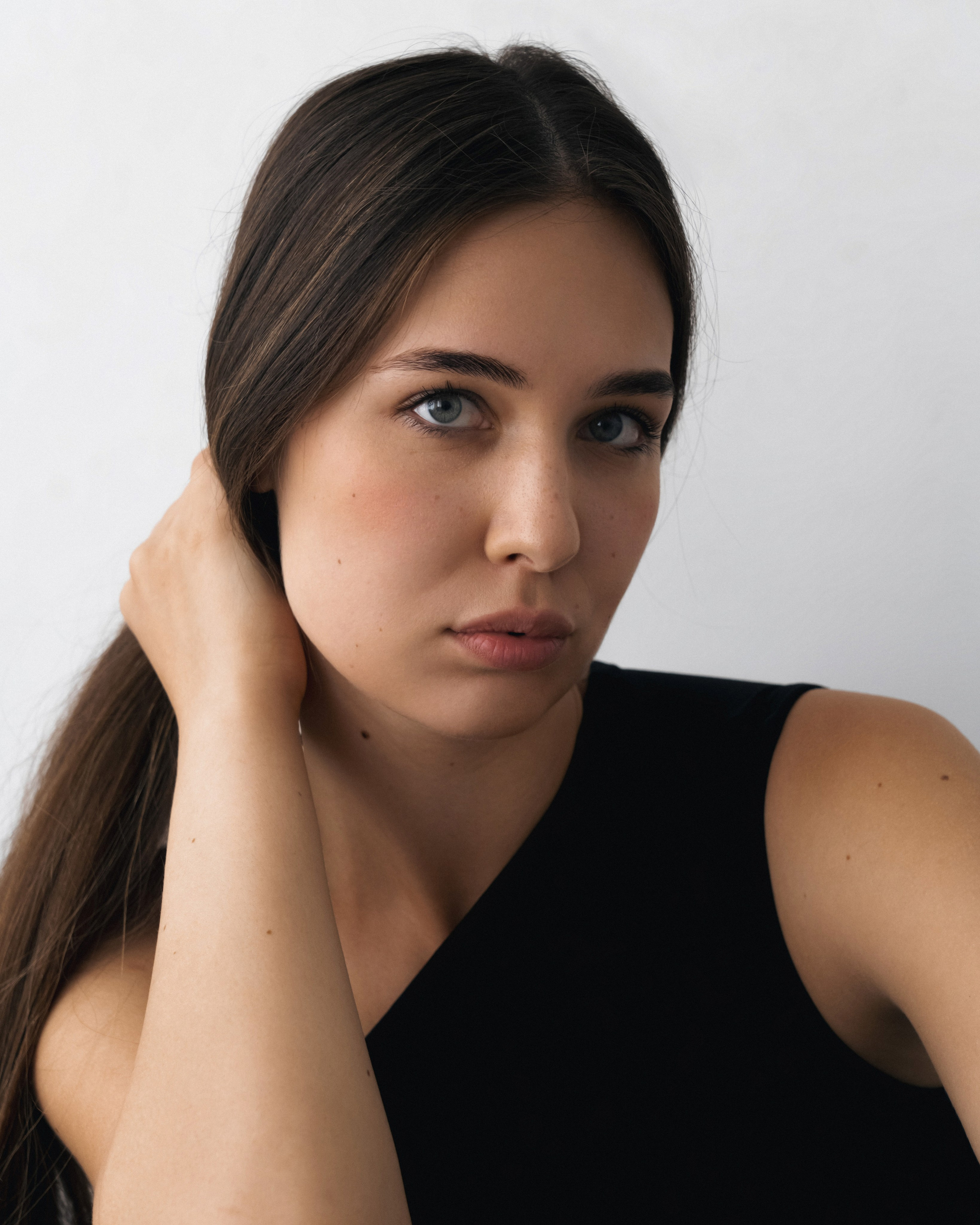ELLINA model tests. Фотограф Москва